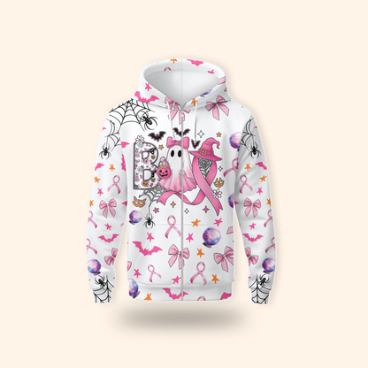 Pink Ribbon Ghost "Boo" Hollow