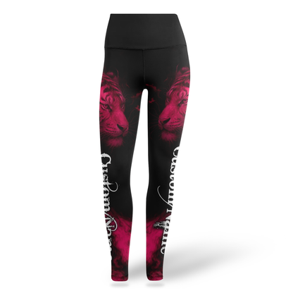 "Fierce Tiger Strength" Outfit - Breast Cancer Awareness, Custom Choo