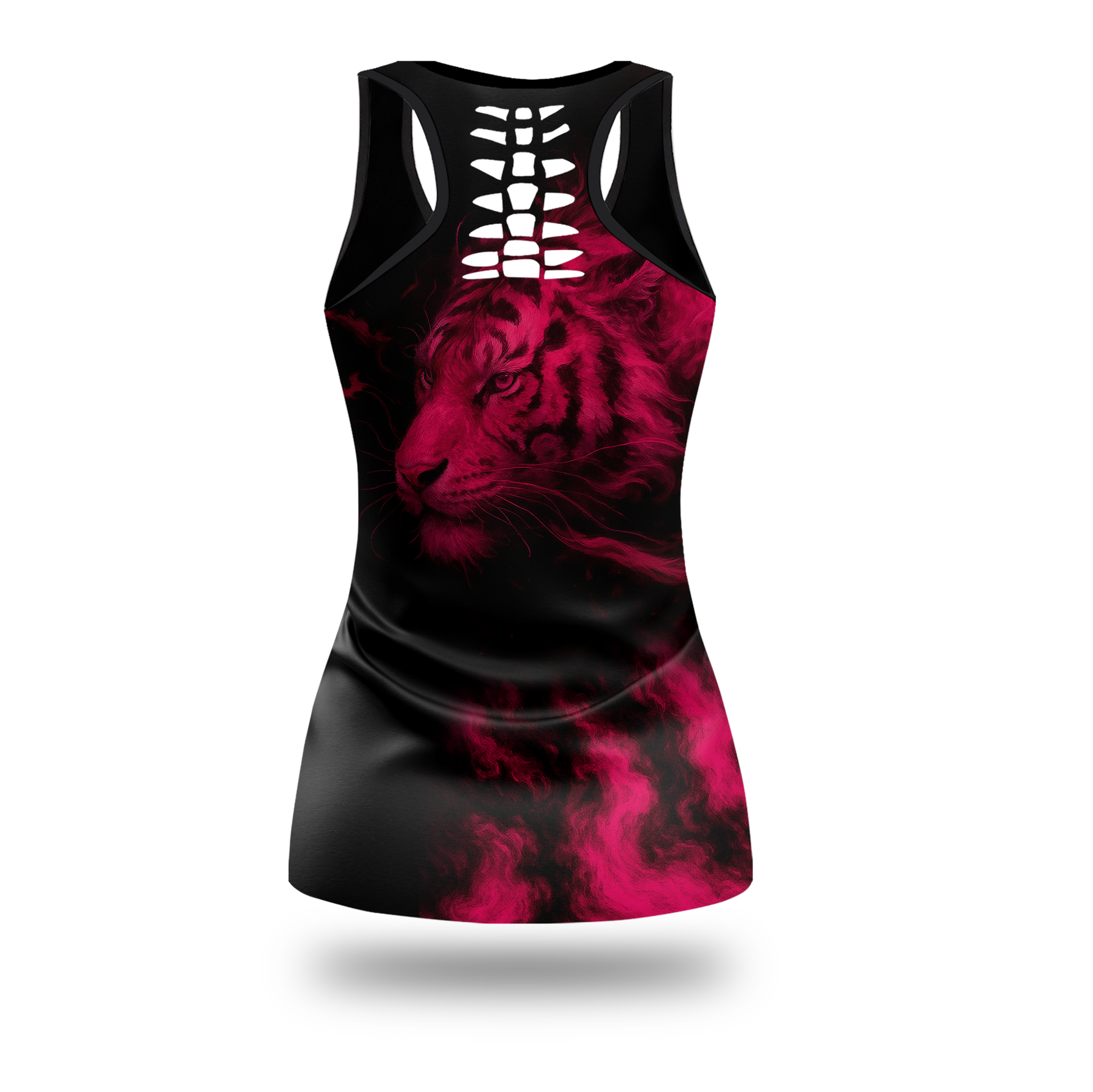"Fierce Tiger Strength" Outfit - Breast Cancer Awareness, Custom Choo