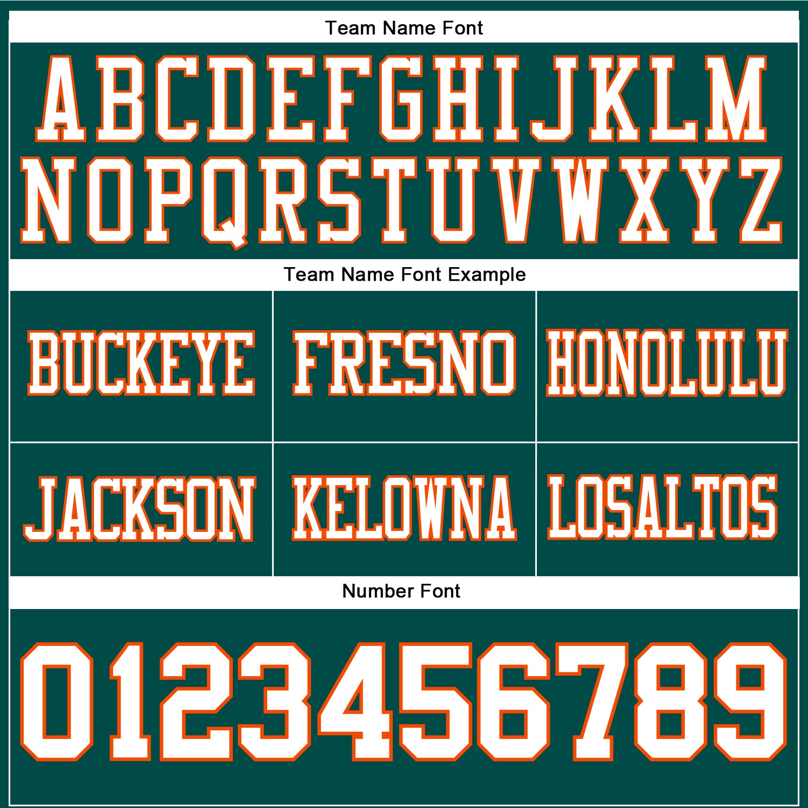 Custom Midnight Green White-Orange Authentic Football Jersey