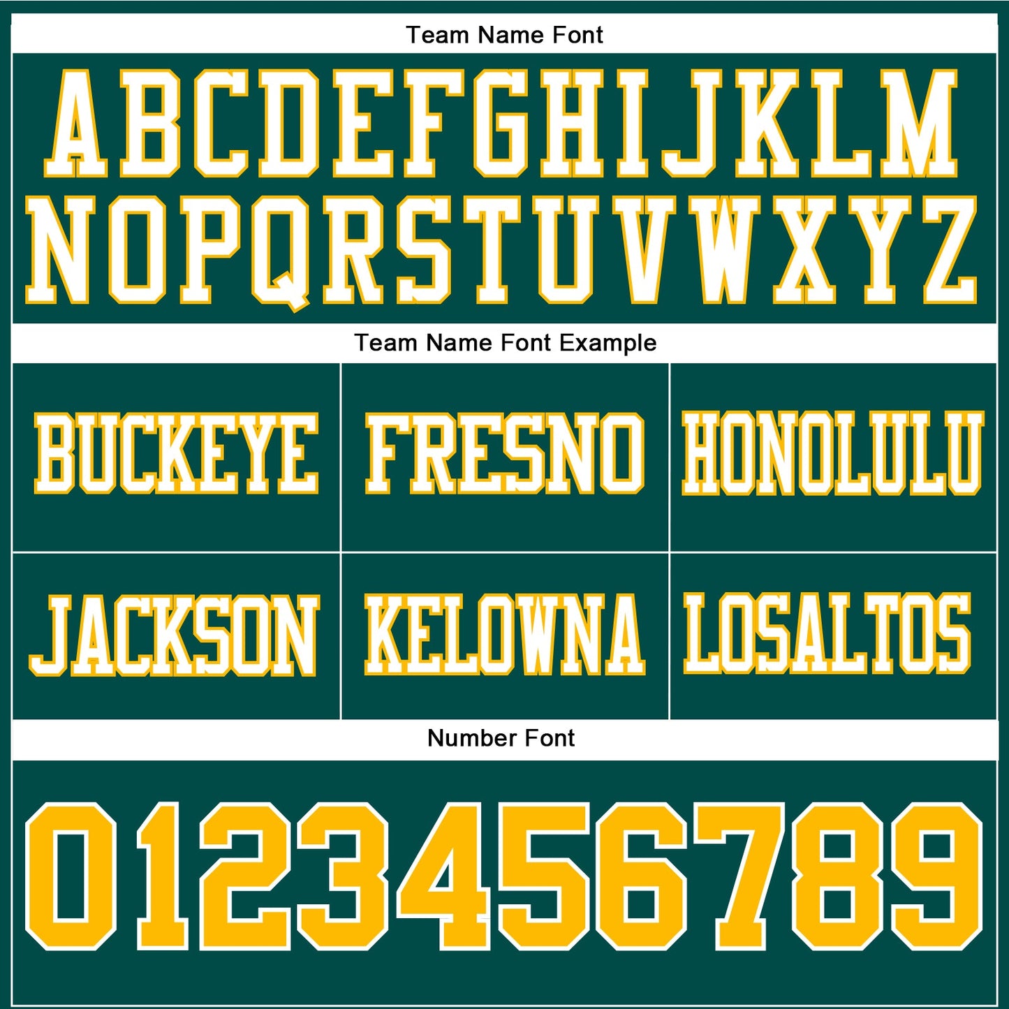 Custom Midnight Green Gold-White Authentic Football Jersey