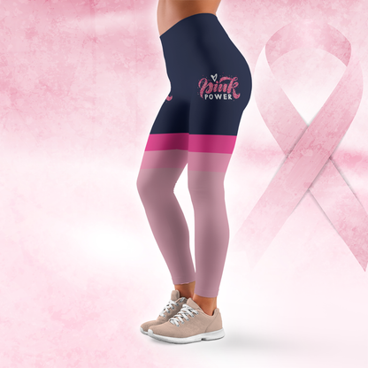 Inspirational Words Breast Cancer Survivor Leggings and Tank Set