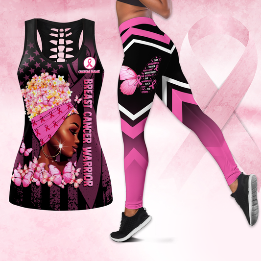 Breast Cancer Warrior - Combo Legging Breast Cancer Awareness