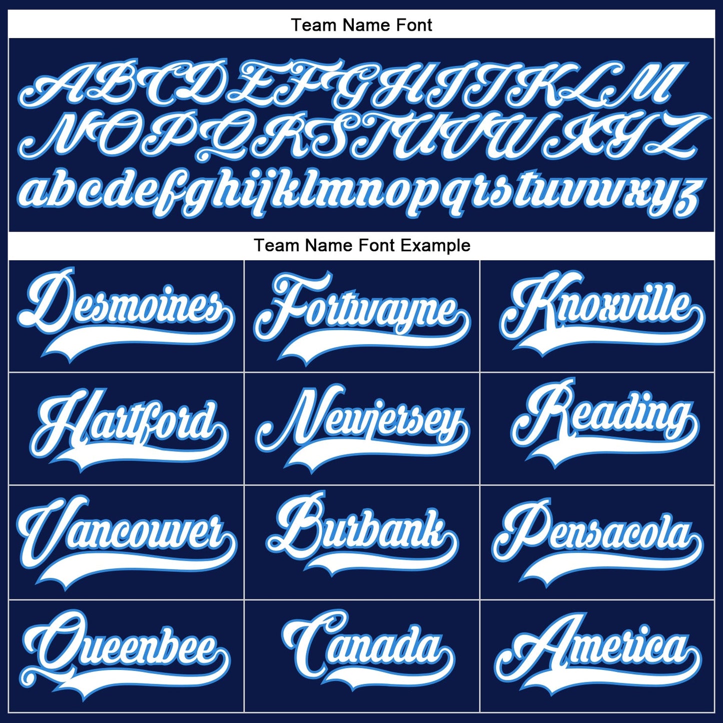Custom Navy White-Powder Blue Hockey Lace Neck Jersey