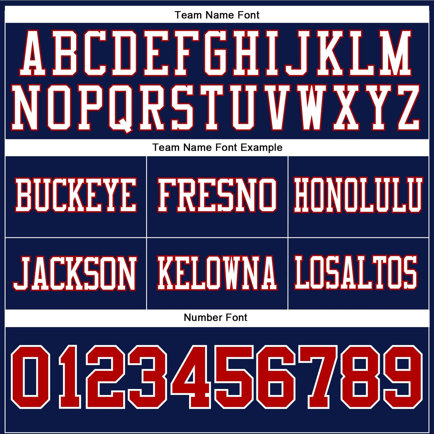 Custom Navy Red-White Authentic Football Jersey