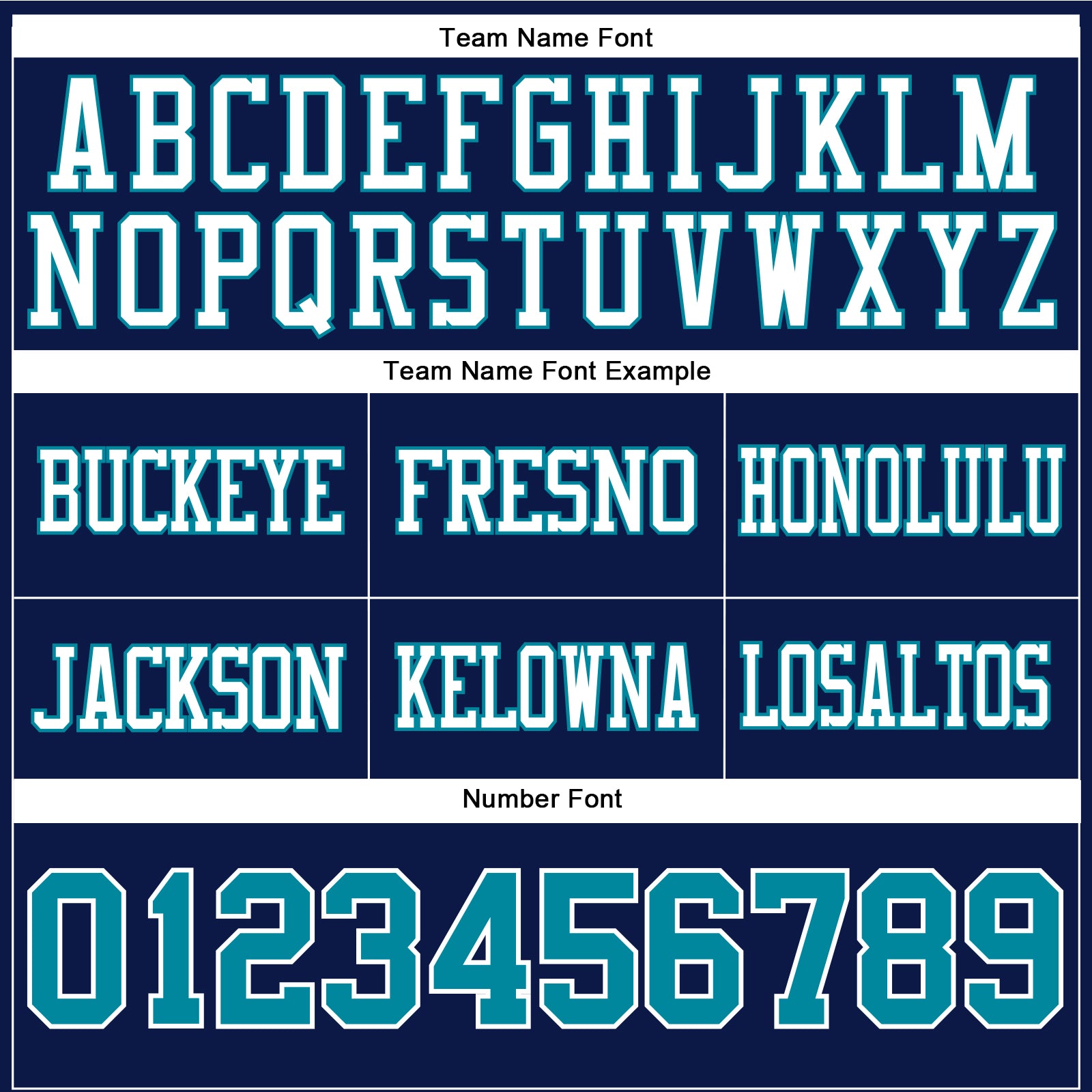 Custom Navy Teal-White Authentic Football Jersey