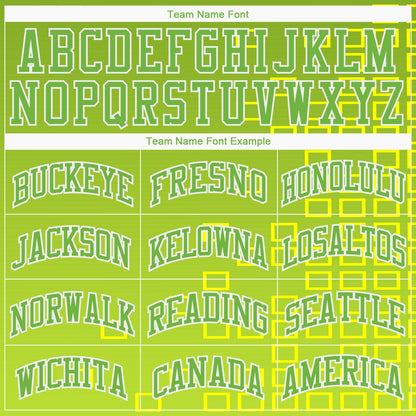 Custom Neon Green Neon Green-Gold Round Neck Sublimation Basketball Uniform Jersey
