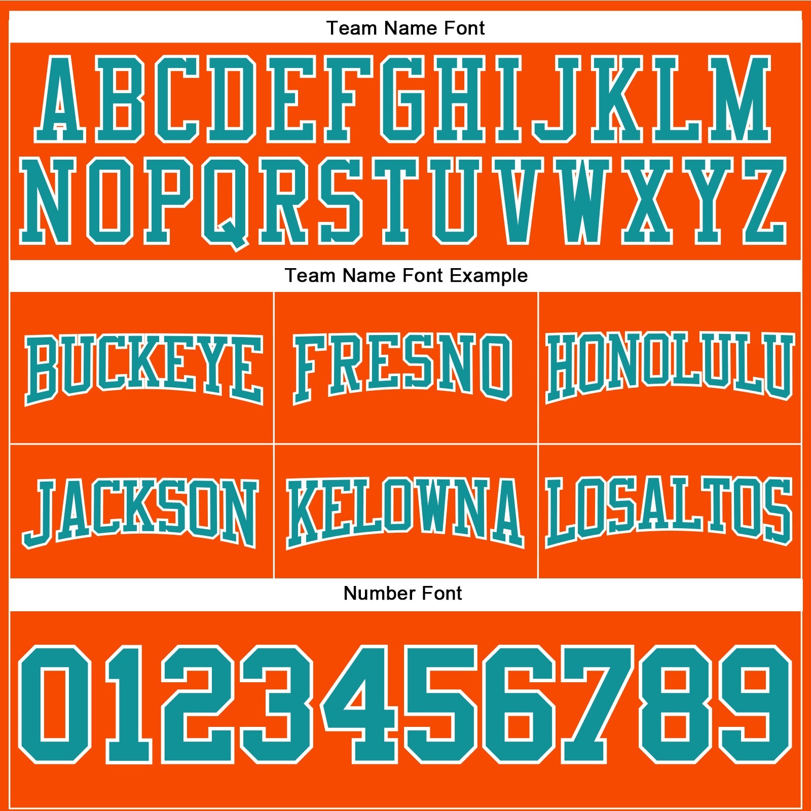 Custom Stitched Orange Teal-White Football Pullover Sweatshirt Hoodie