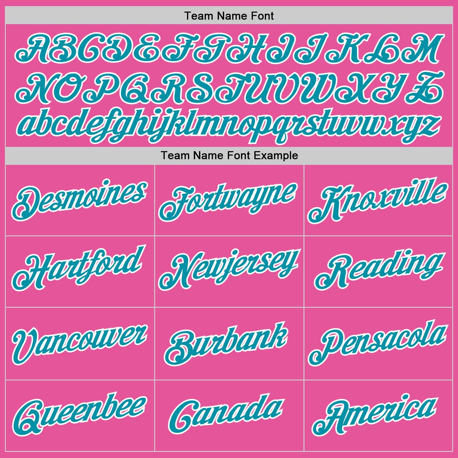 Custom Pink Teal-White Performance T-Shirt