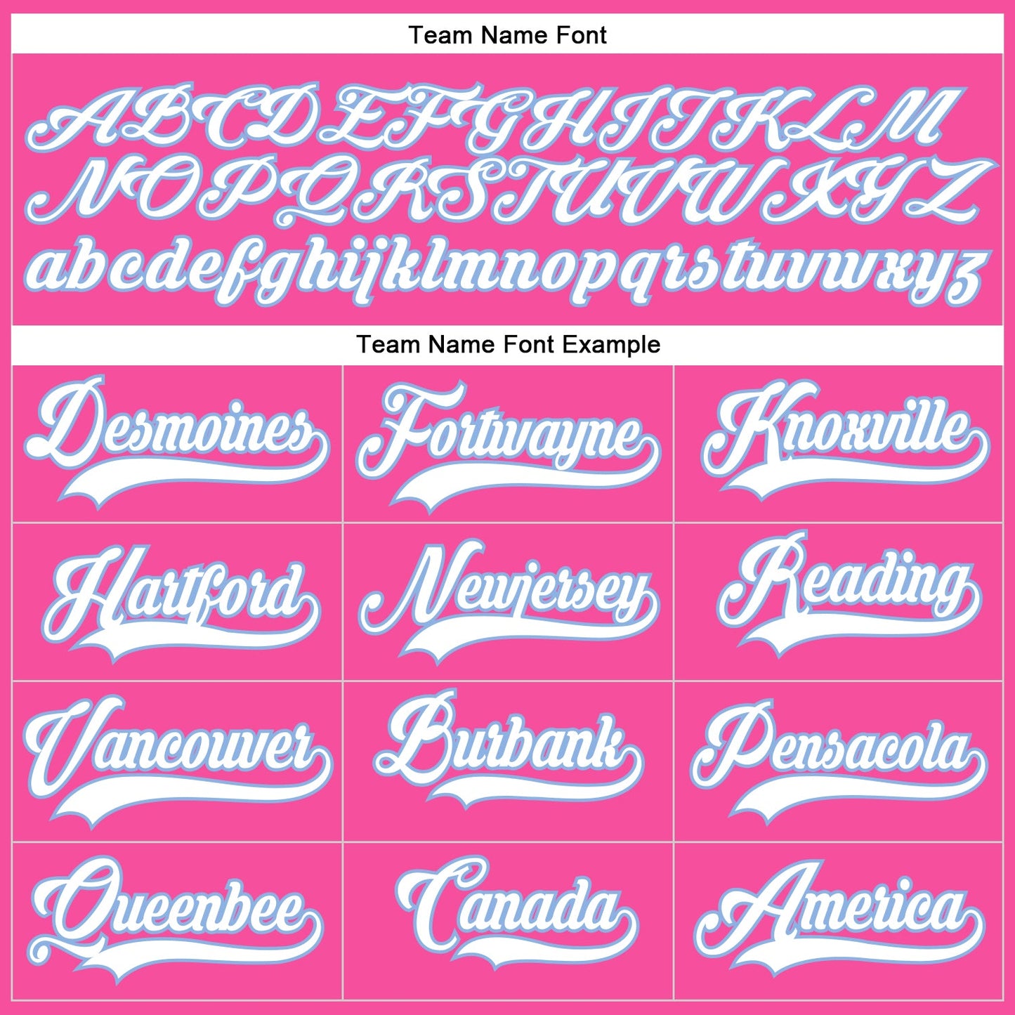 Custom Pink White-Light Blue Hockey Lace Neck Jersey