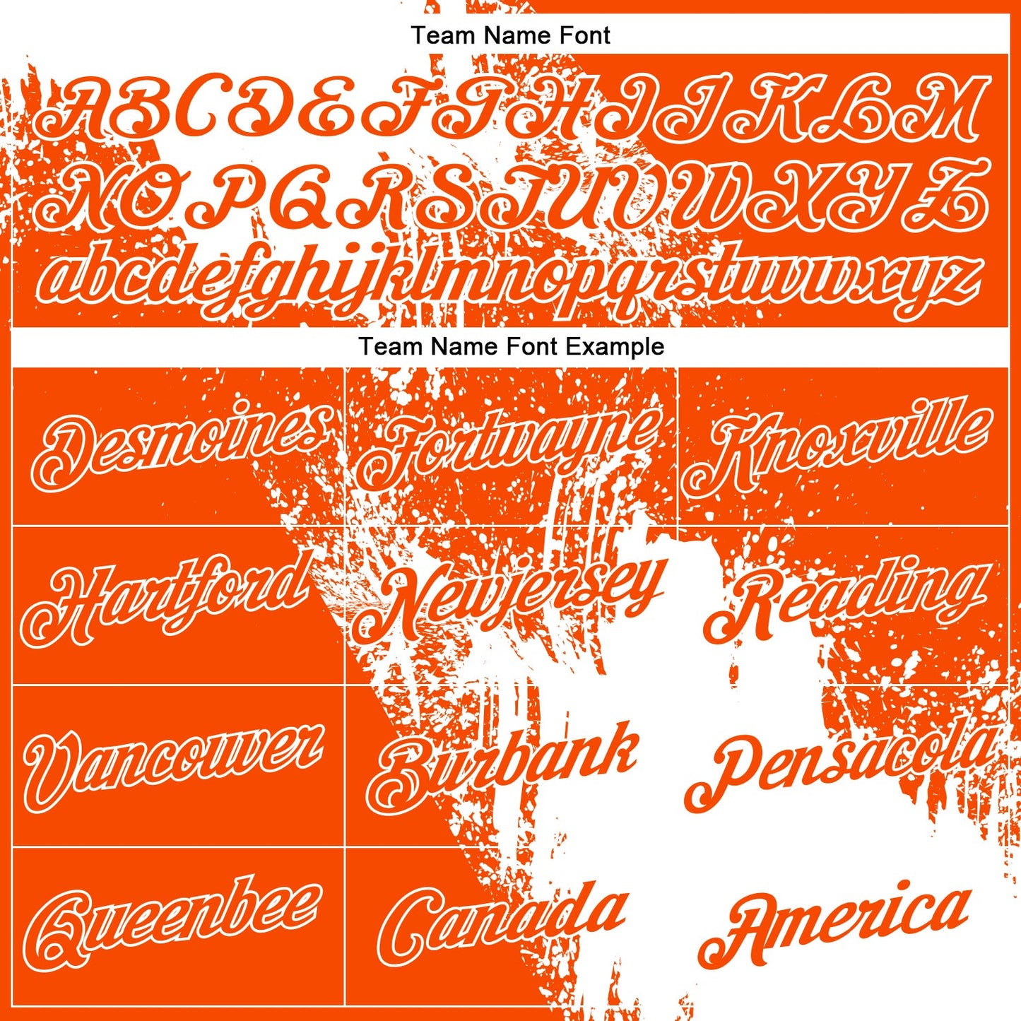 Custom White Orange 3D Pattern Design Abstract Brush Stroke Performance Polo Shirt