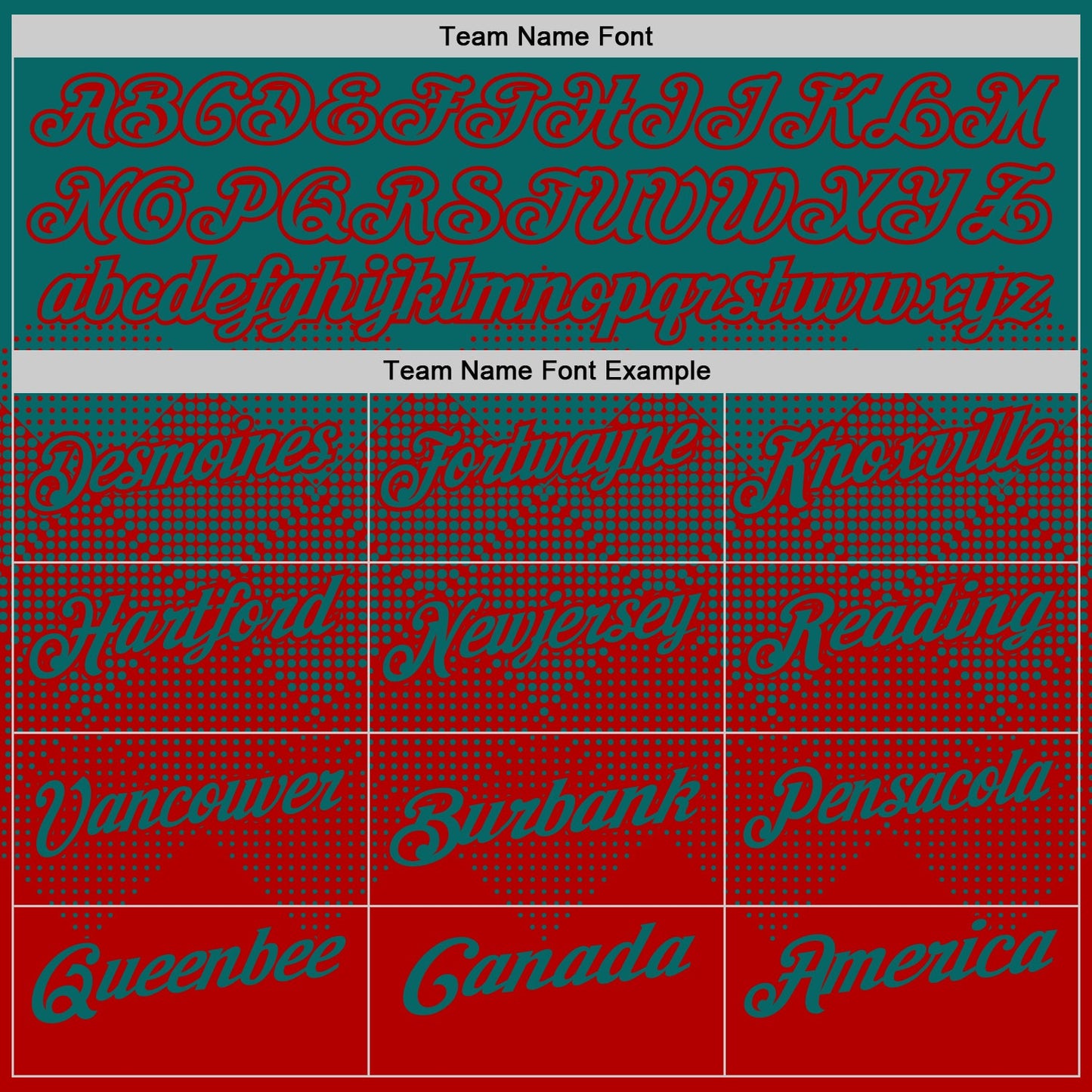 Custom Teal Red 3D Gradient Square Shape Performance Polo Shirt