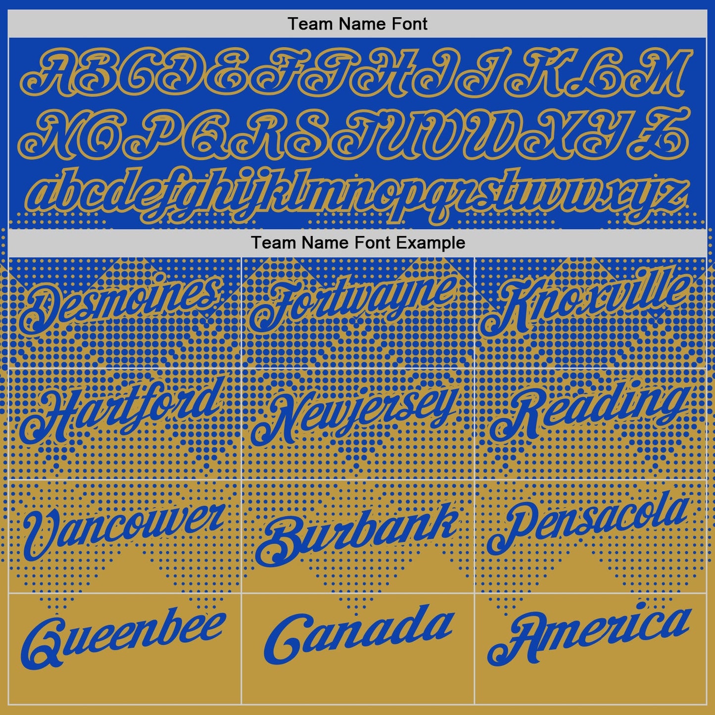 Custom Thunder Blue Old Gold 3D Gradient Square Shape Performance Polo Shirt