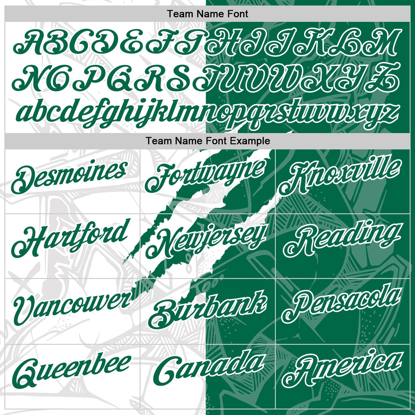 Custom Graffiti Pattern Kelly Green-White 3D Scratch Performance Polo Shirt