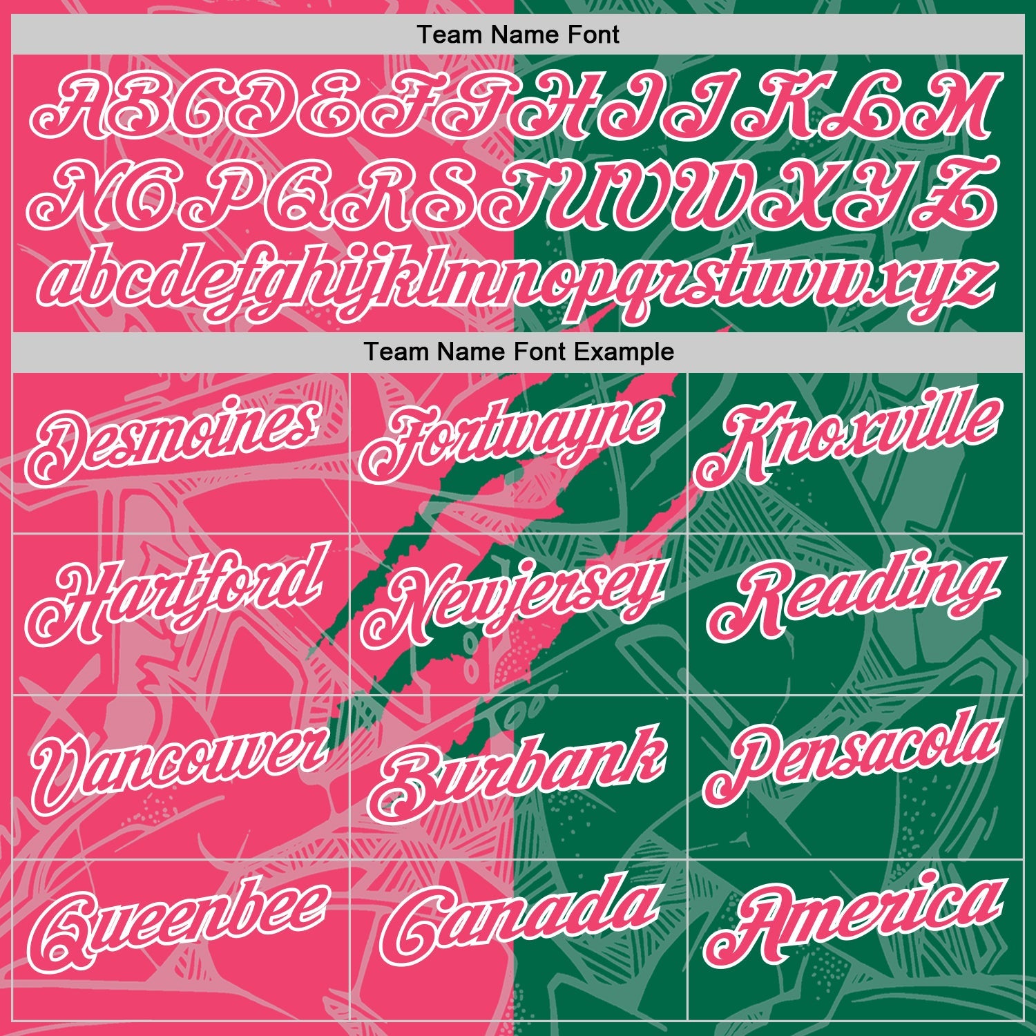 Custom Graffiti Pattern Neon Pink Kelly Green-White 3D Scratch Performance Polo Shirt