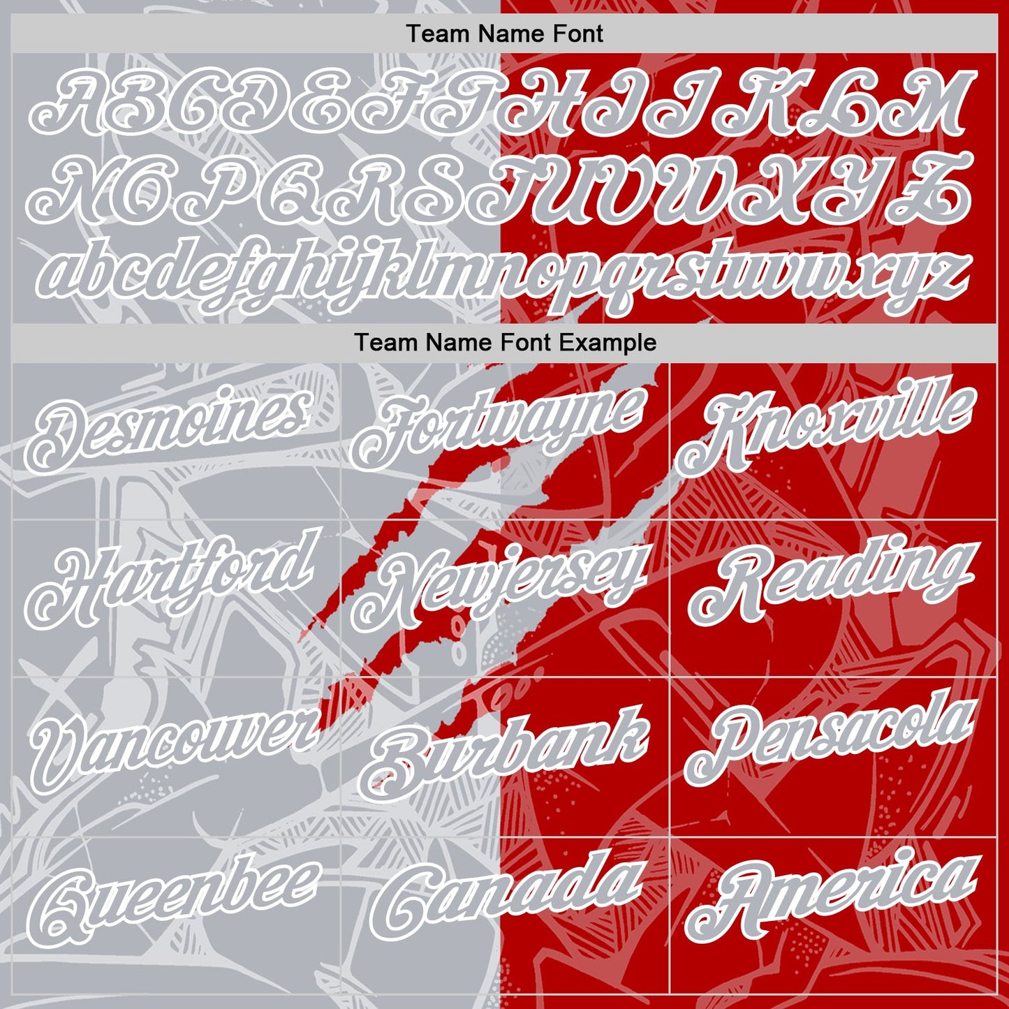 Custom Graffiti Pattern Gray Red-White 3D Scratch Performance Polo Shirt