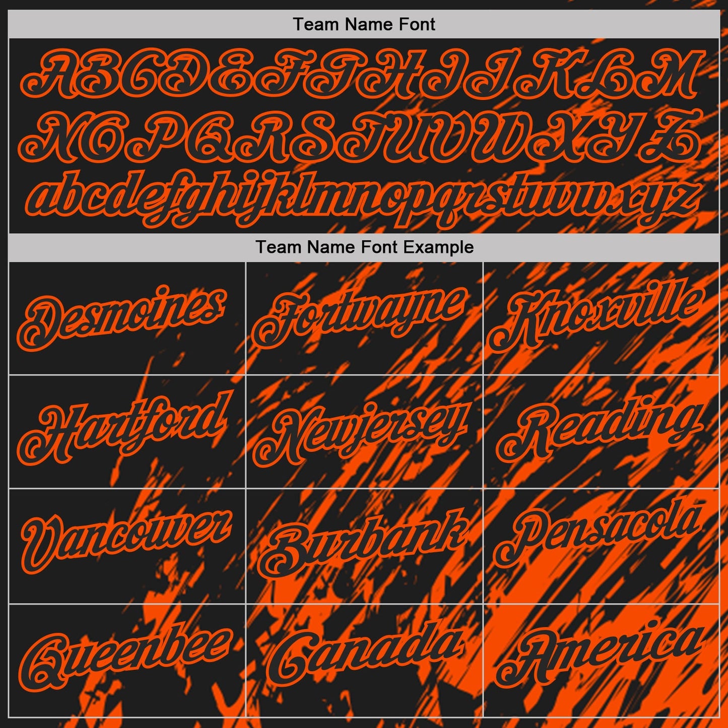 Custom Black-Orange Paint Stroke Grunge Streak Performance Polo Shirt