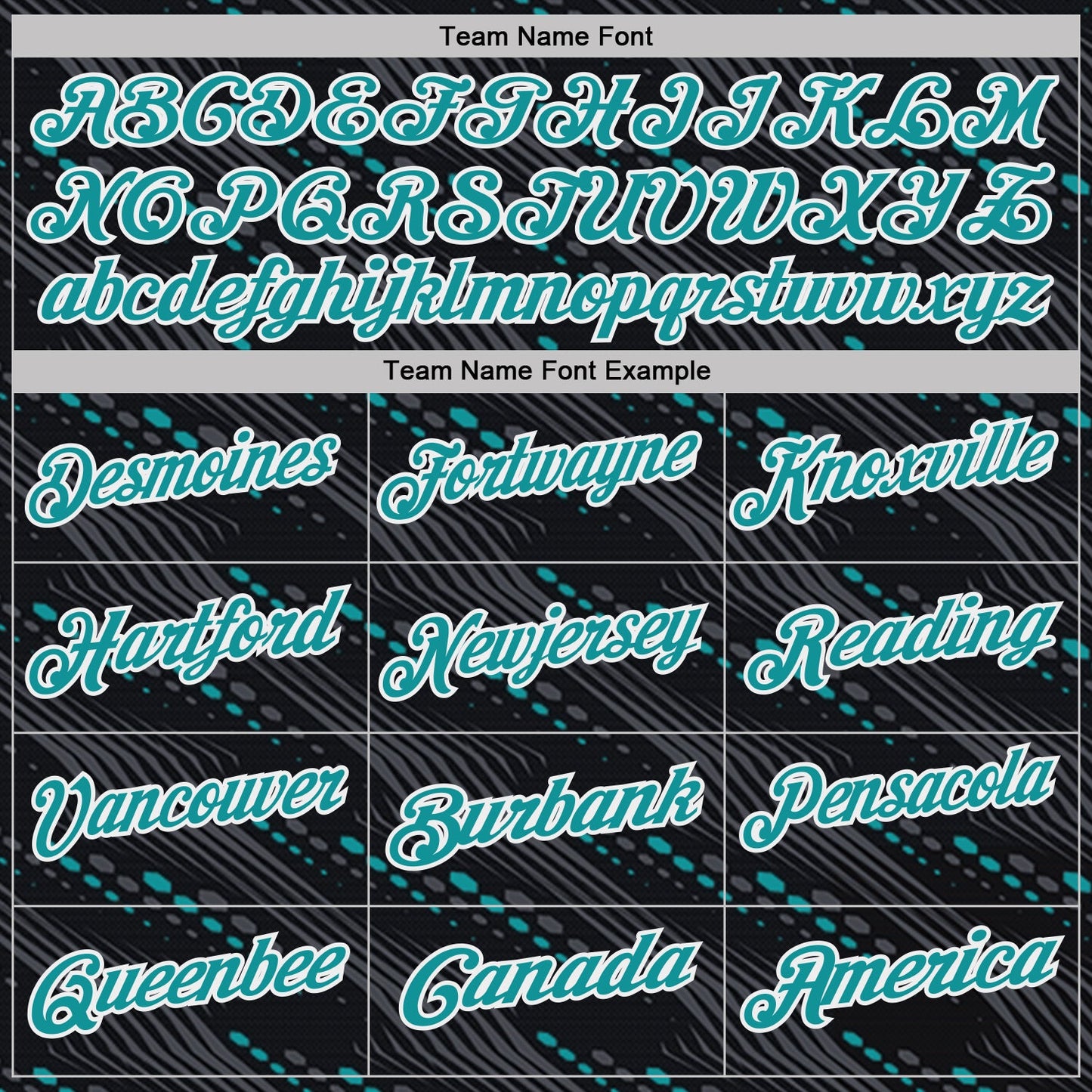 Custom Black Teal-White Slant Lines Cyber Mecha Tech Performance Polo Shirt