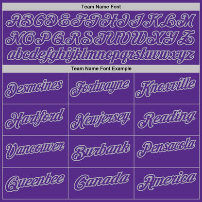 Custom Purple Black-Gray Digital Camo Two Tone Performance Polo Shirt