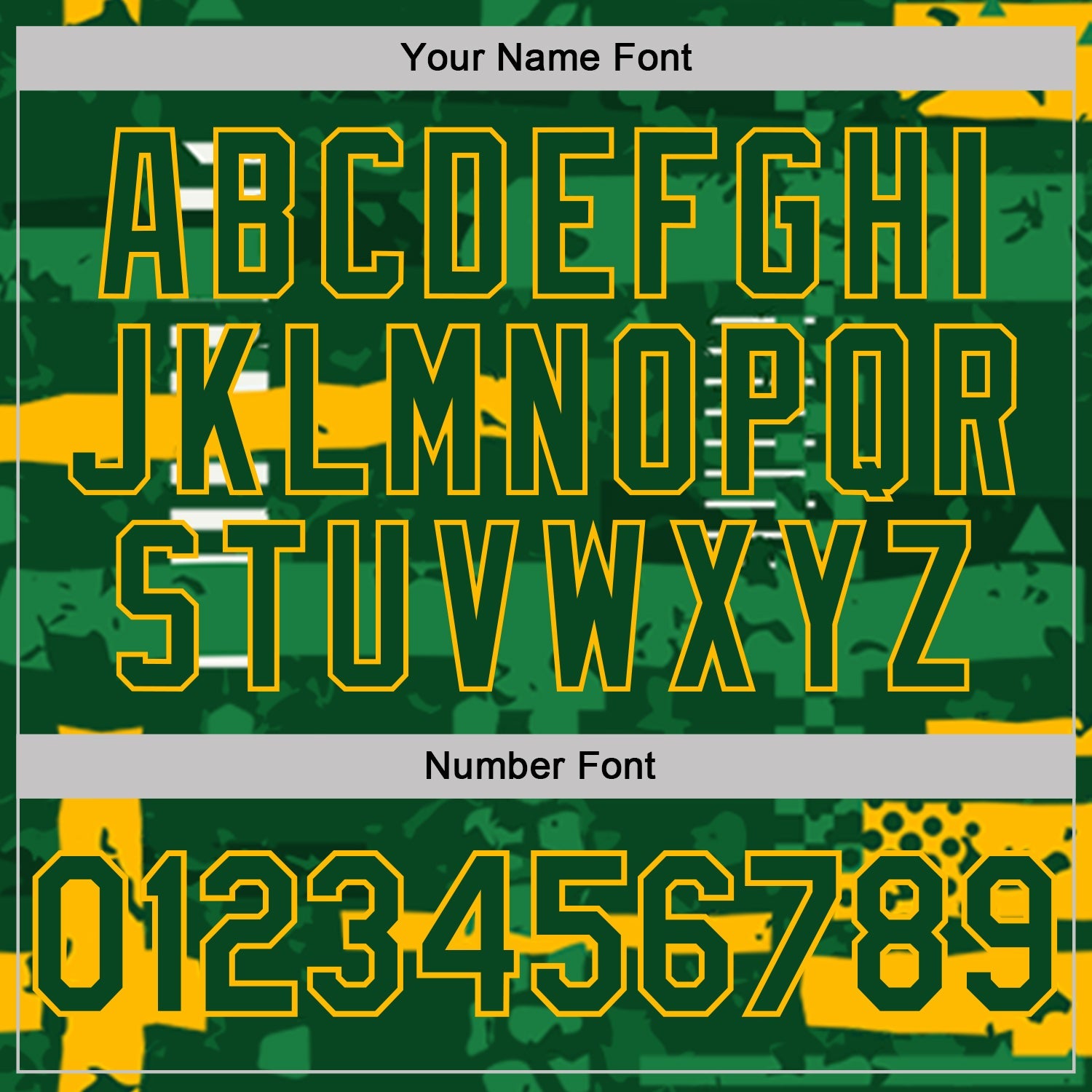 Custom Green-Gold Abstract Geometric Grunge Fragment Performance Polo Shirt