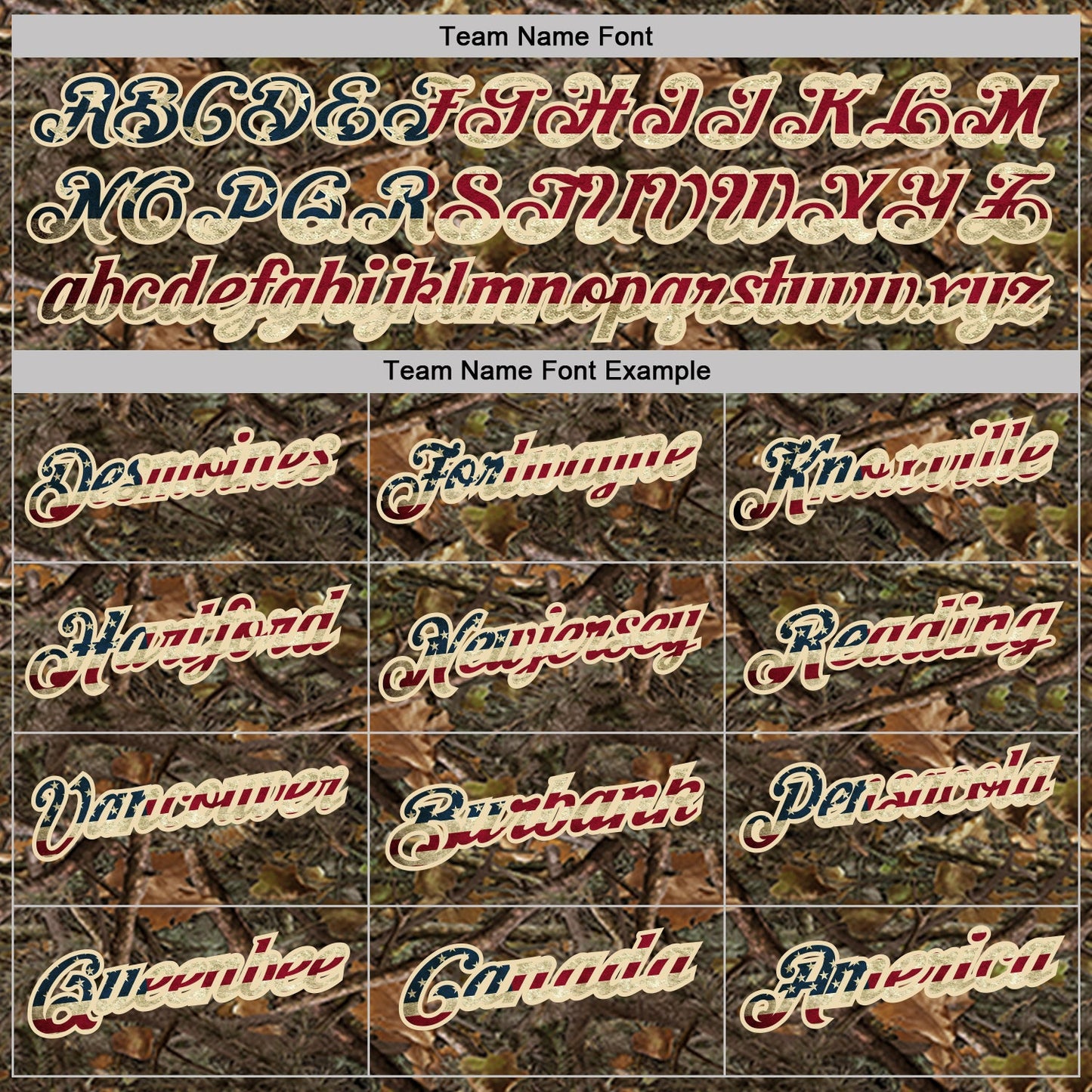 Custom Camo Vintage USA Flag Cream-Brown Camo Woodland Forest Camouflage Salute To Service Patriotic Performance Polo Shirt