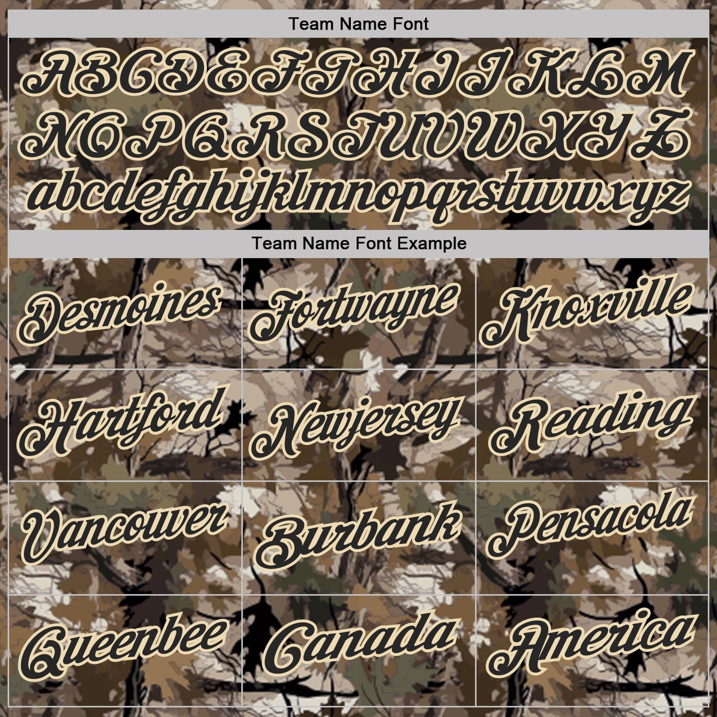 Custom Camo Black Cream-Olive Camo Woodland Forest Camouflage Salute To Service Performance Polo Shirt