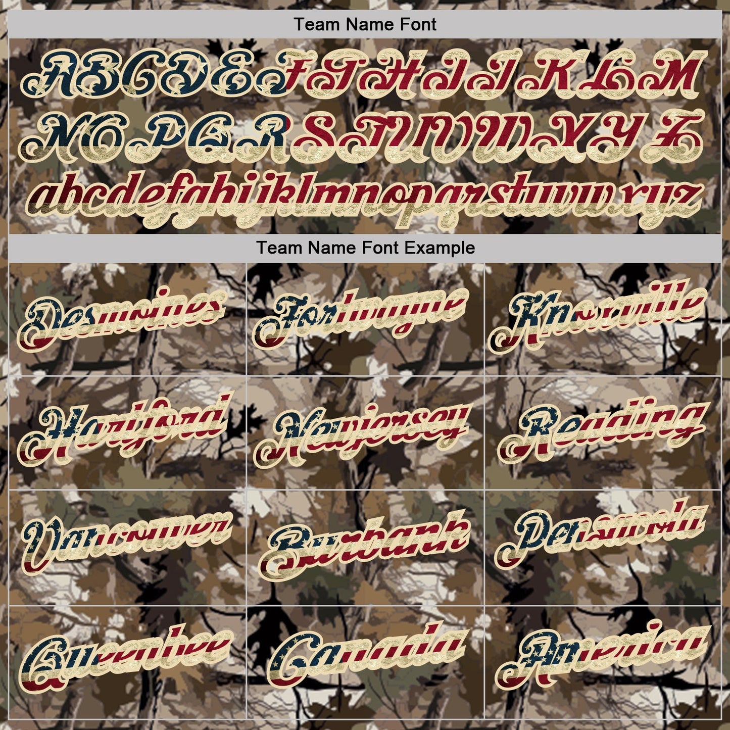Custom Camo Vintage USA Flag Cream-Olive Camo Woodland Forest Camouflage Salute To Service Patriotic Performance Polo Shirt