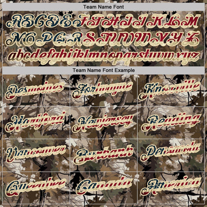 Custom Camo Vintage USA Flag Cream-Olive Camo Woodland Forest Camouflage Salute To Service Patriotic Performance Polo Shirt