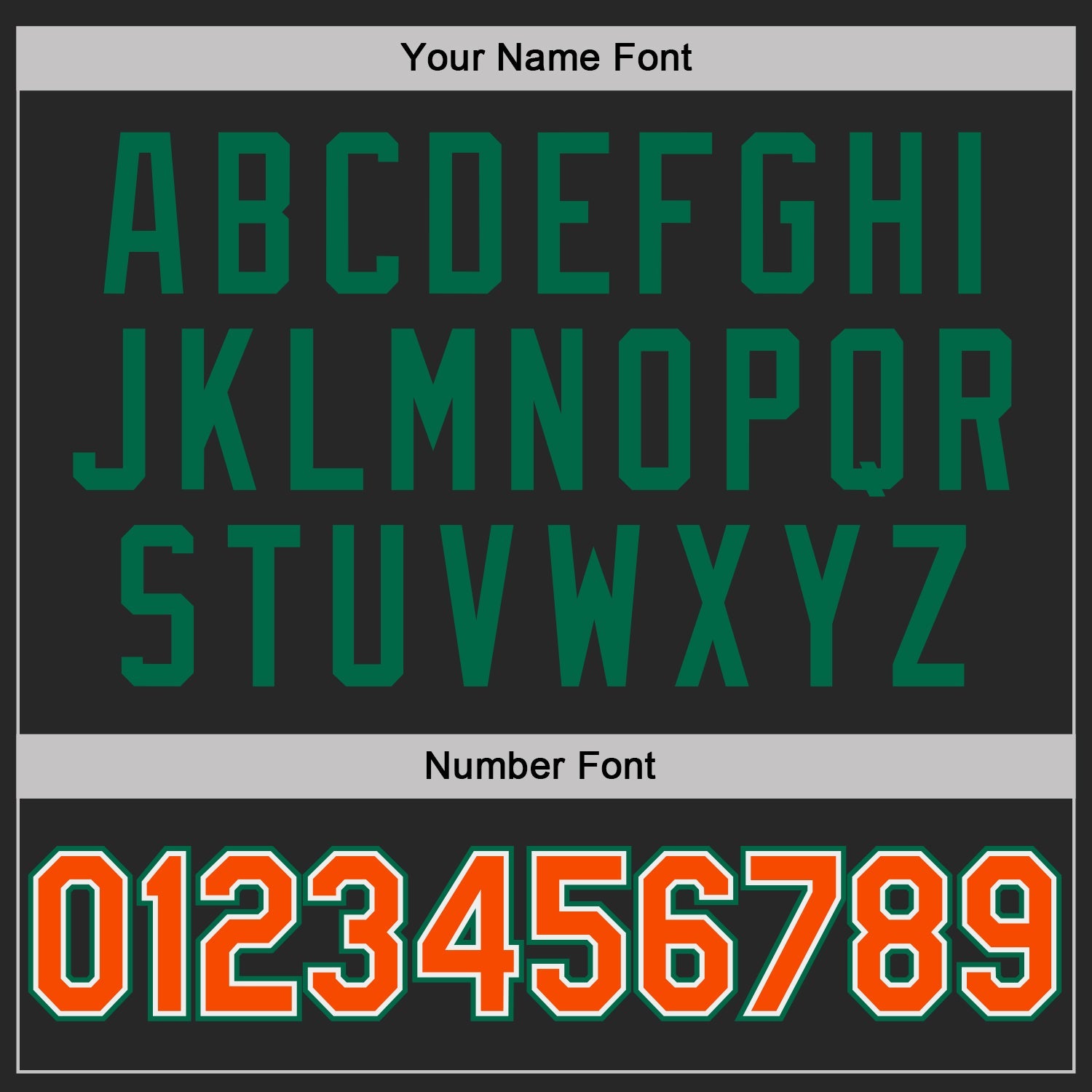 Custom Black Orange Pinstripe White-Kelly Green Performance Polo Shirt