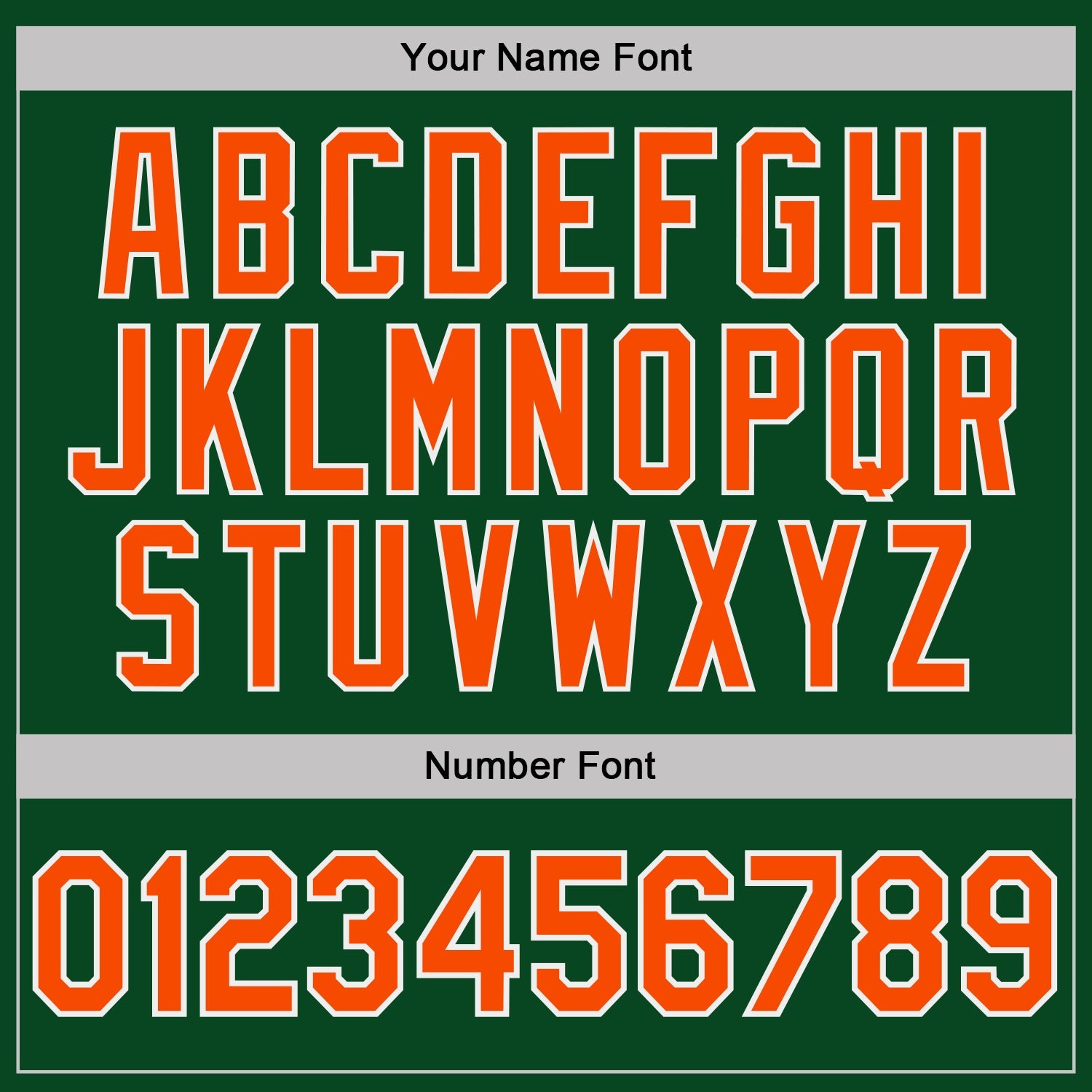 Custom Green White Pinstripe-Orange Performance Polo Shirt
