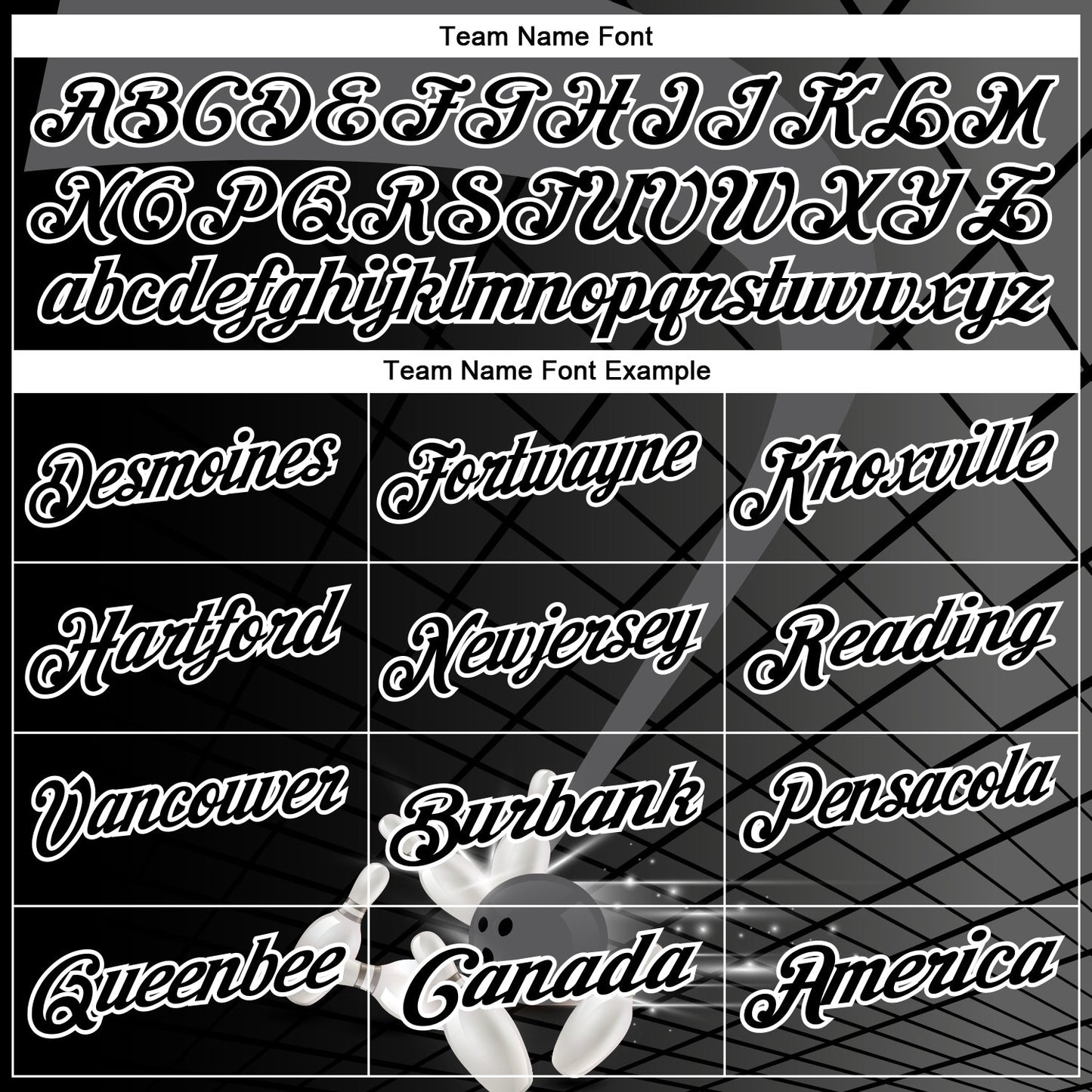 Custom Black Steel Gray-White Bowling Geometric Grid Performance Polo Shirt