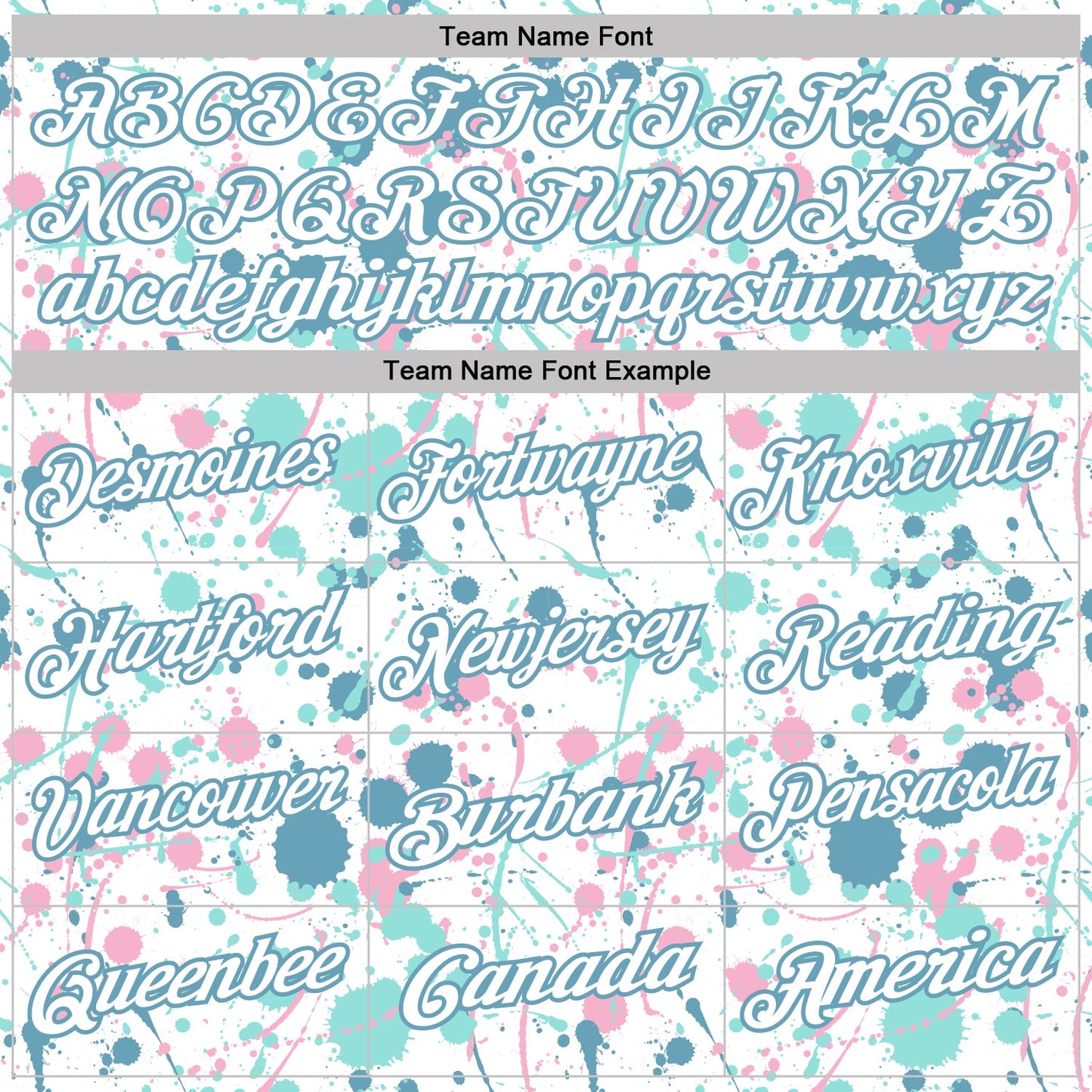 Custom Graffiti Pattern White Shadow Blue Ice Blue-Light Pink Vibrant Multi-Color Abstract Splatter Performance Polo Shirt