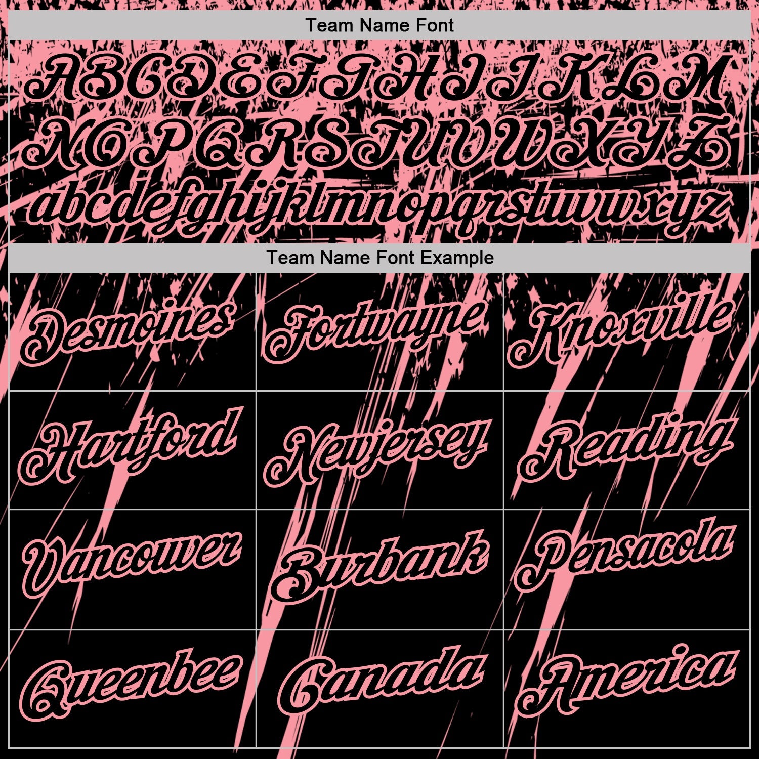 Custom Black-Medium Pink Distressed Scratch Brush Stroke Performance Polo Shirt