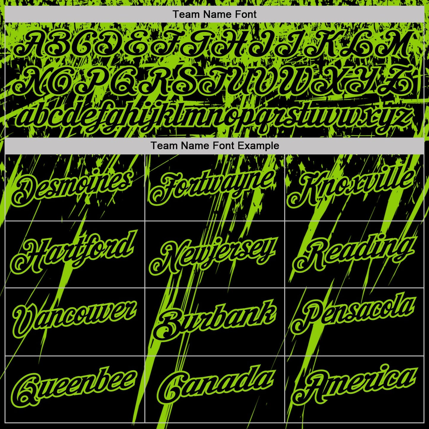Custom Black-Neon Green Distressed Scratch Brush Stroke Performance Polo Shirt