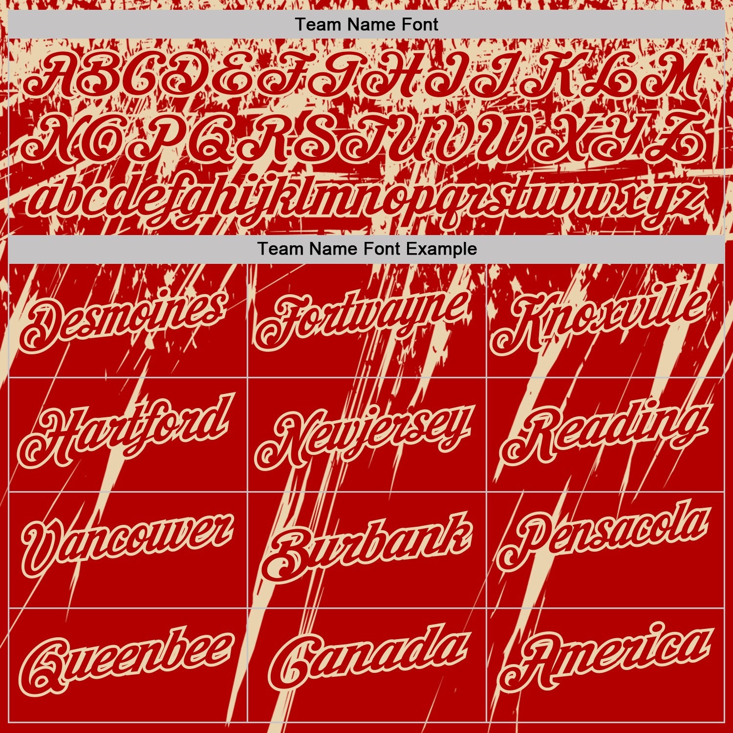 Custom Red-City Cream Distressed Scratch Brush Stroke Performance Polo Shirt