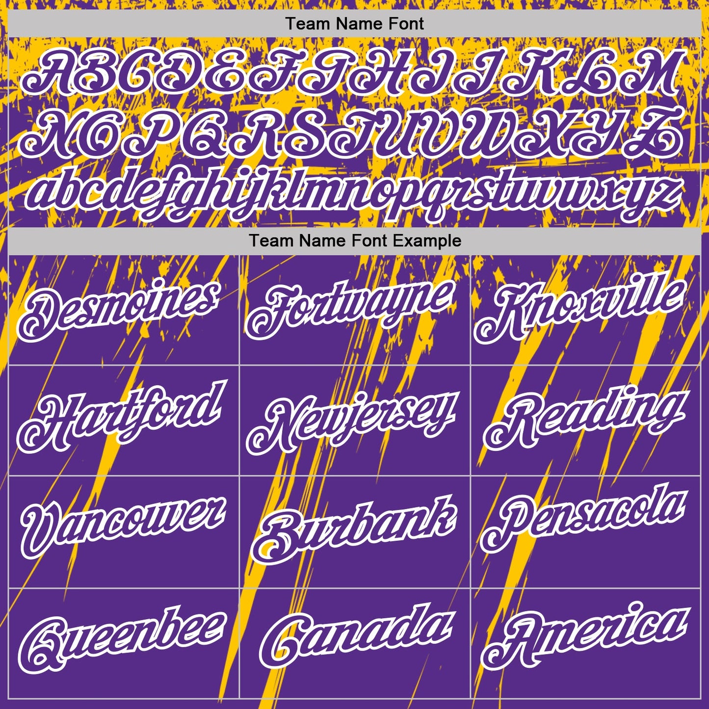 Custom Purple Yellow-White Distressed Scratch Brush Stroke Performance Polo Shirt