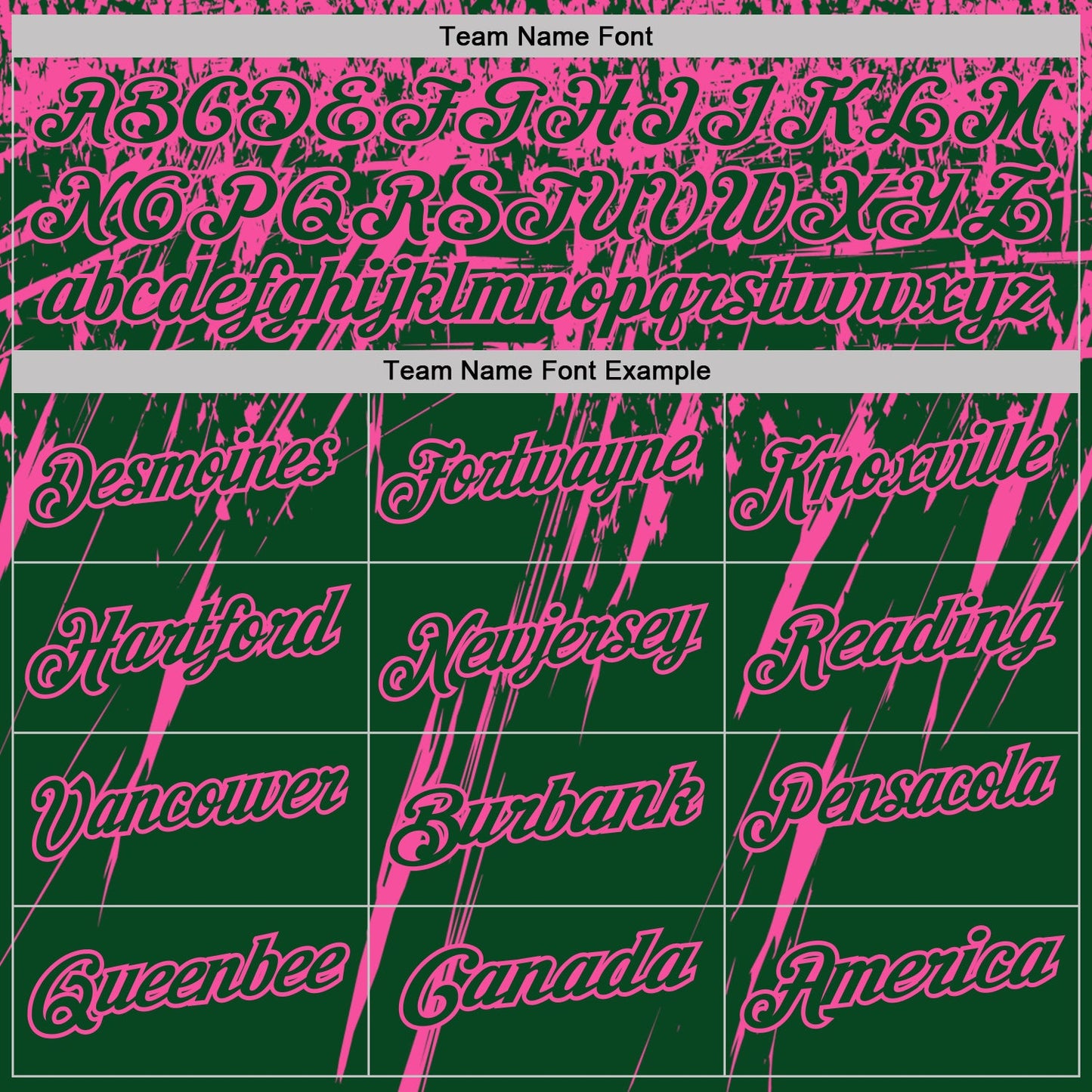 Custom Green-Pink Distressed Scratch Brush Stroke Performance Polo Shirt