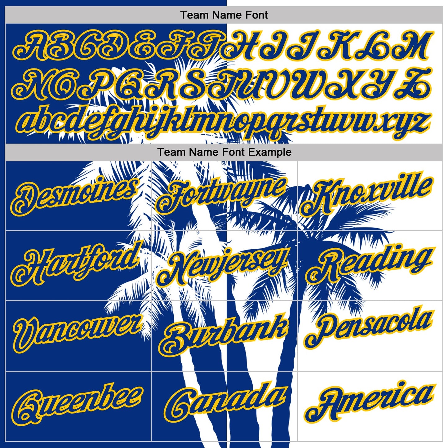 Custom White Royal-Yellow Hawaii Tropical Coastal Palm Trees Performance Polo Shirt