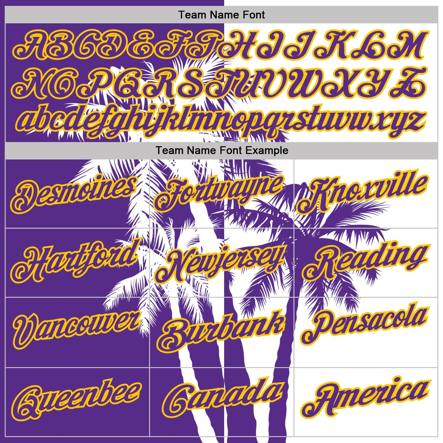 Custom White Purple-Yellow Hawaii Tropical Coastal Palm Trees Performance Polo Shirt