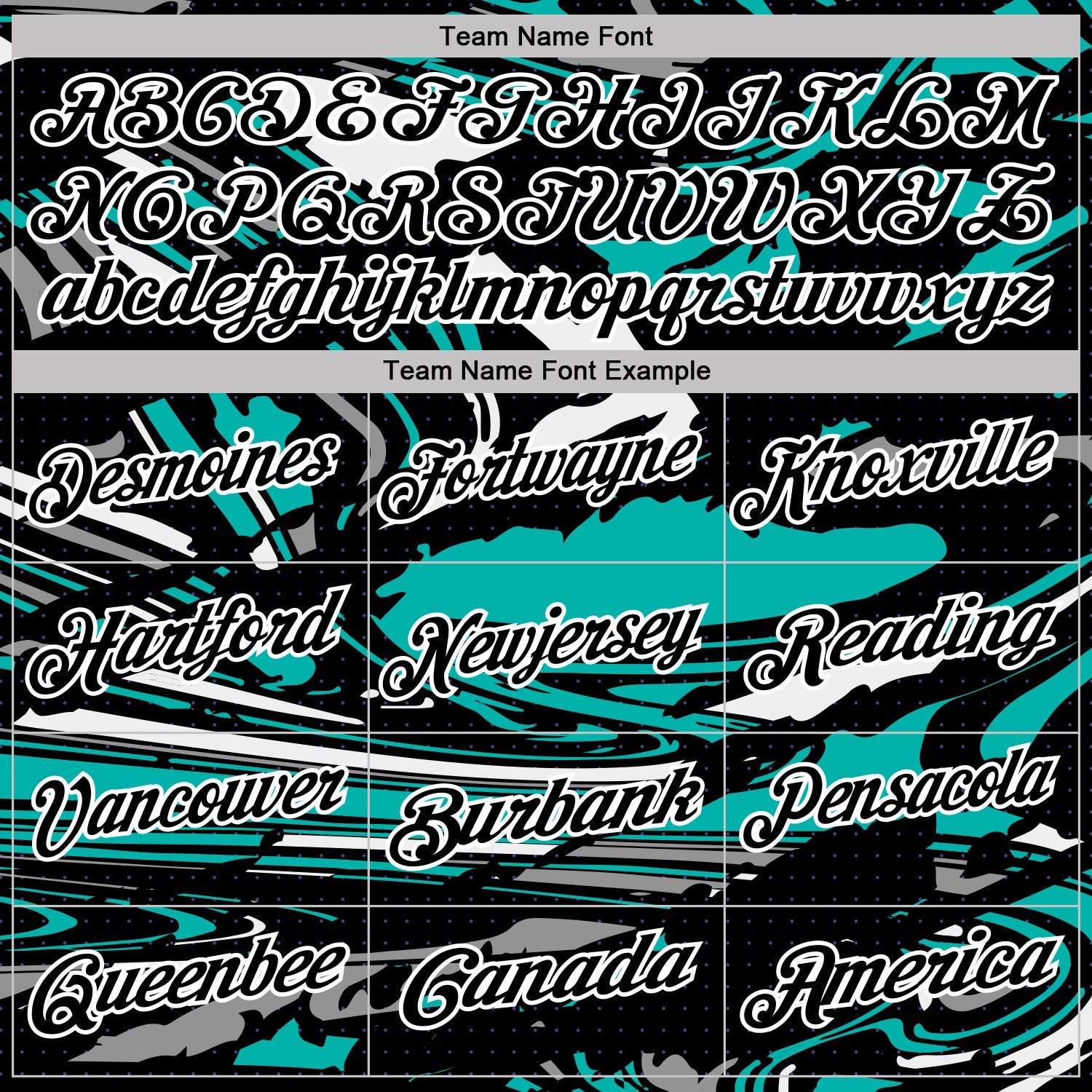 Custom Black Aqua Gray-White 3D Pattern Abstract Fluid Marble Performance Polo Shirt
