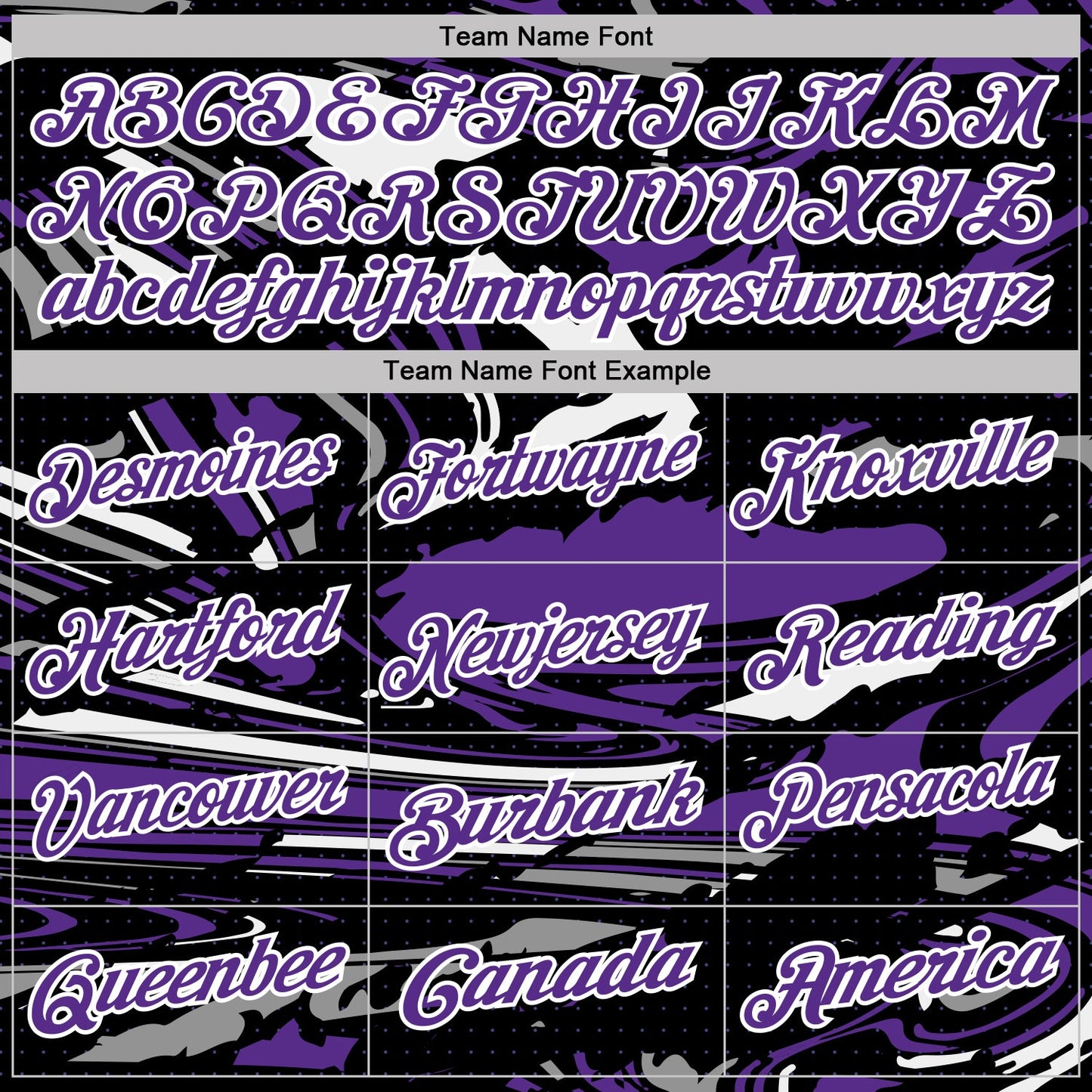 Custom Black Purple Gray-White 3D Pattern Abstract Fluid Marble Performance Polo Shirt