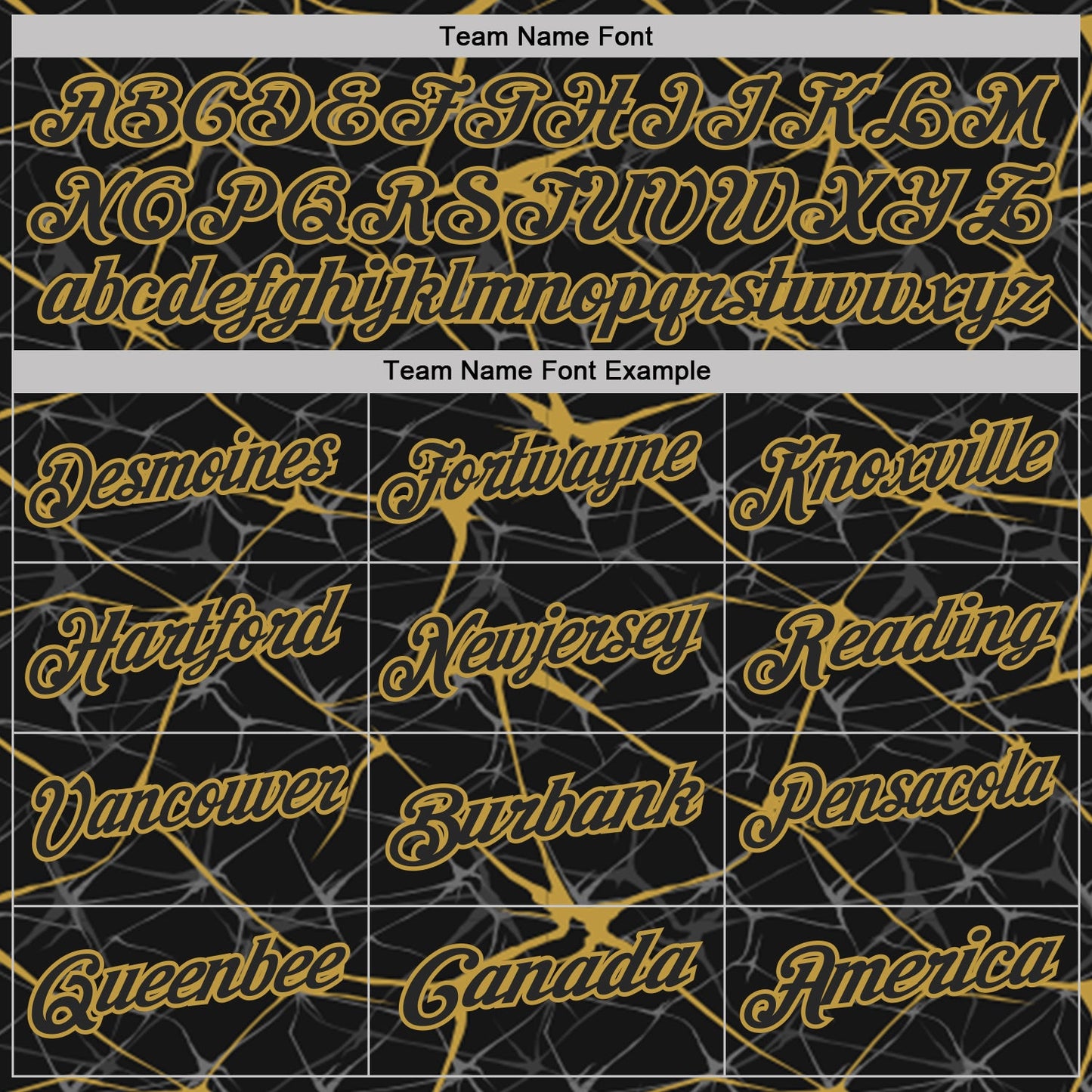 Custom Black-Old Gold 3D Pattern Abstract Network Crackle Performance Polo Shirt