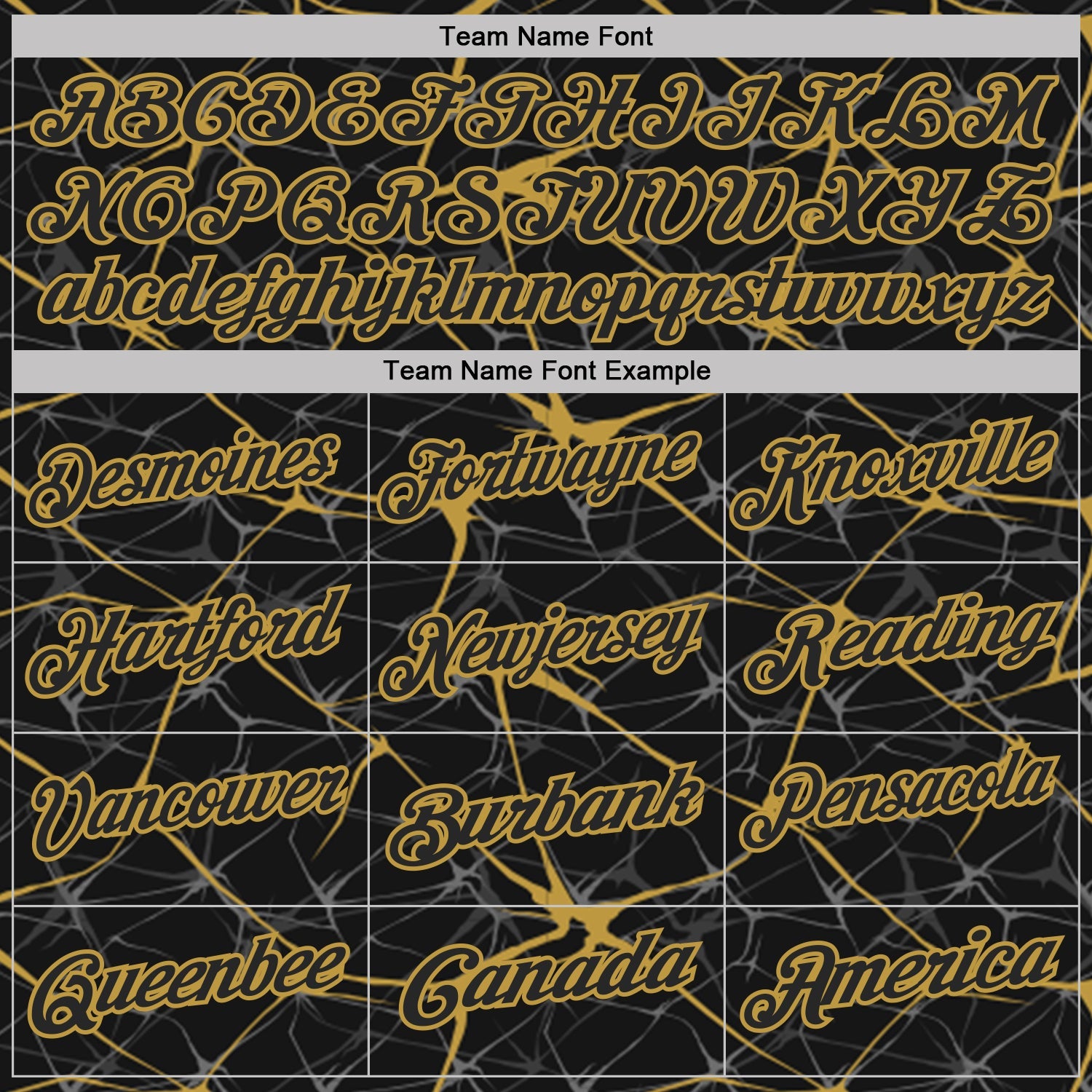Custom Black-Old Gold 3D Pattern Abstract Network Crackle Performance Polo Shirt
