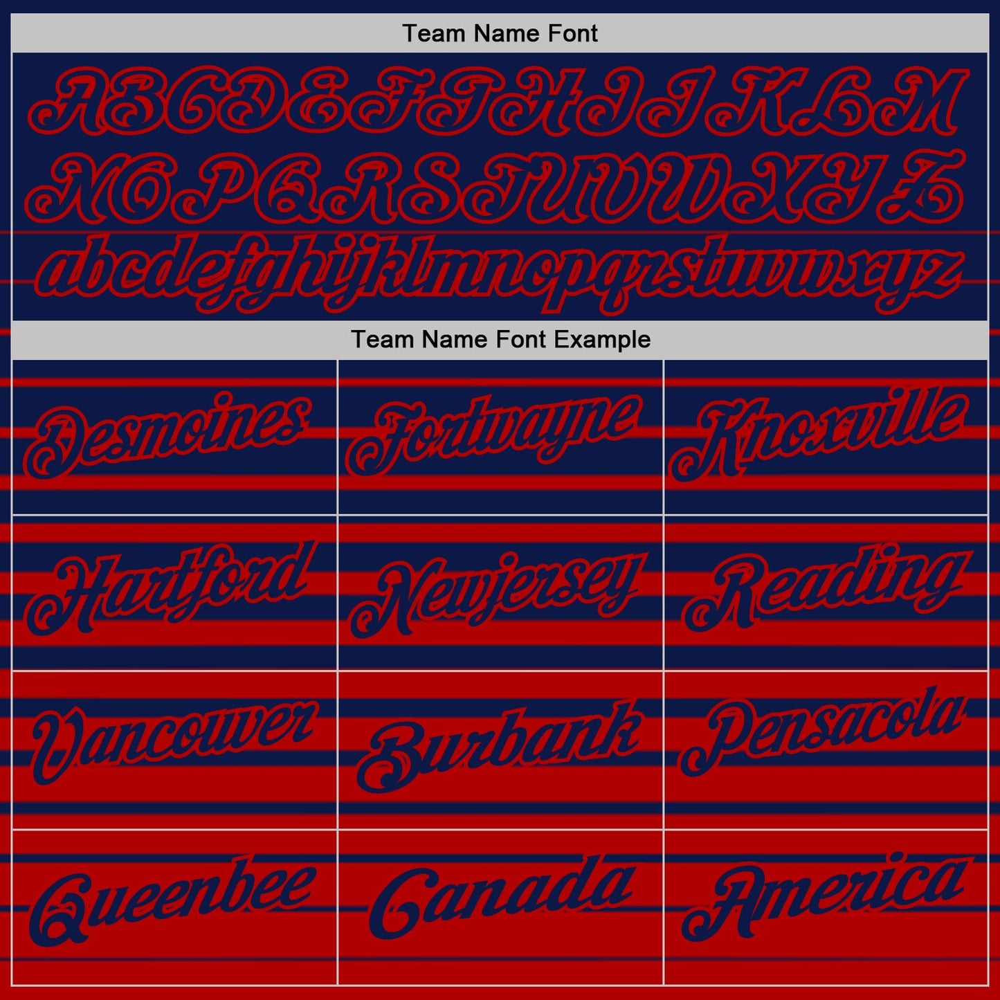 Custom Navy-Red Horizontal Gradient Stripe Performance Polo Shirt