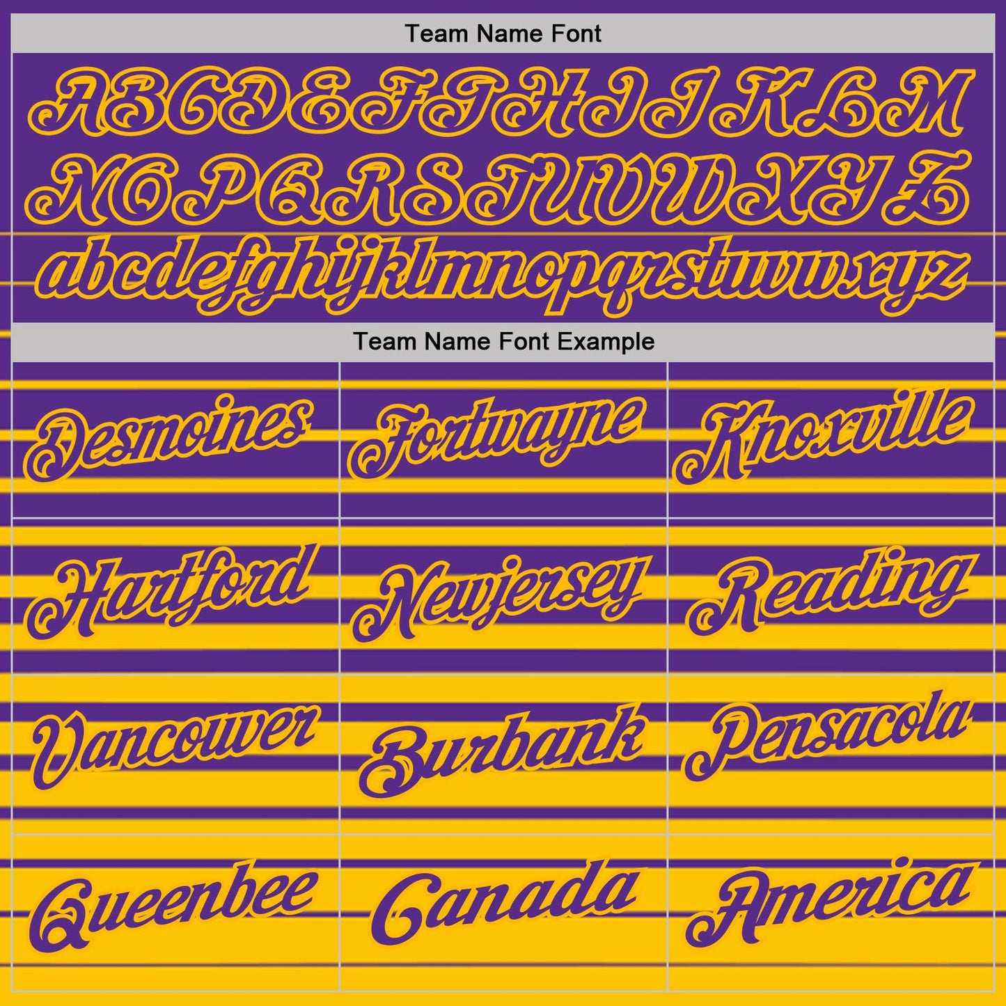 Custom Purple-Gold Horizontal Gradient Stripe Performance Polo Shirt