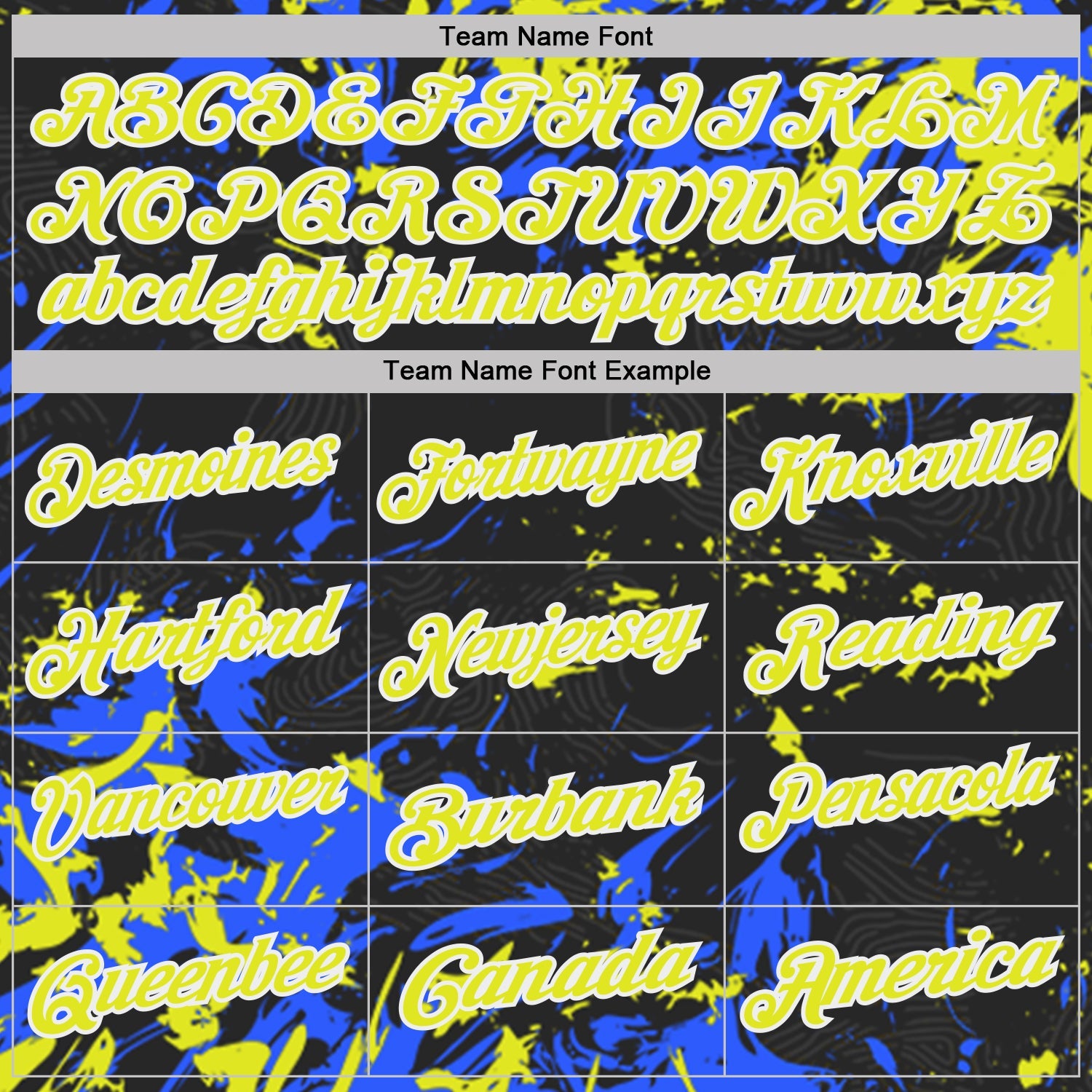 Custom Black Neon Yellow Royal-White Dynamic Splatter Brush Stroke Performance Polo Shirt