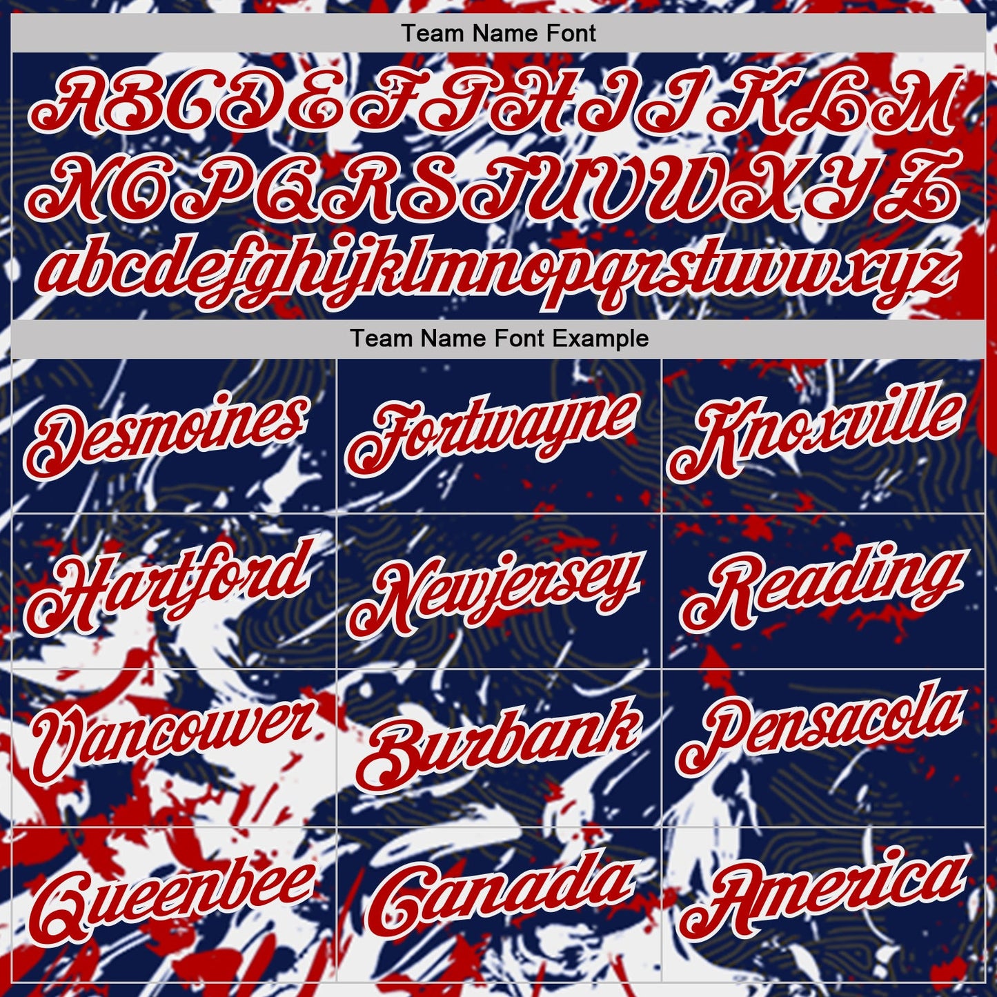 Custom Navy Red-White Dynamic Splatter Brush Stroke Performance Polo Shirt