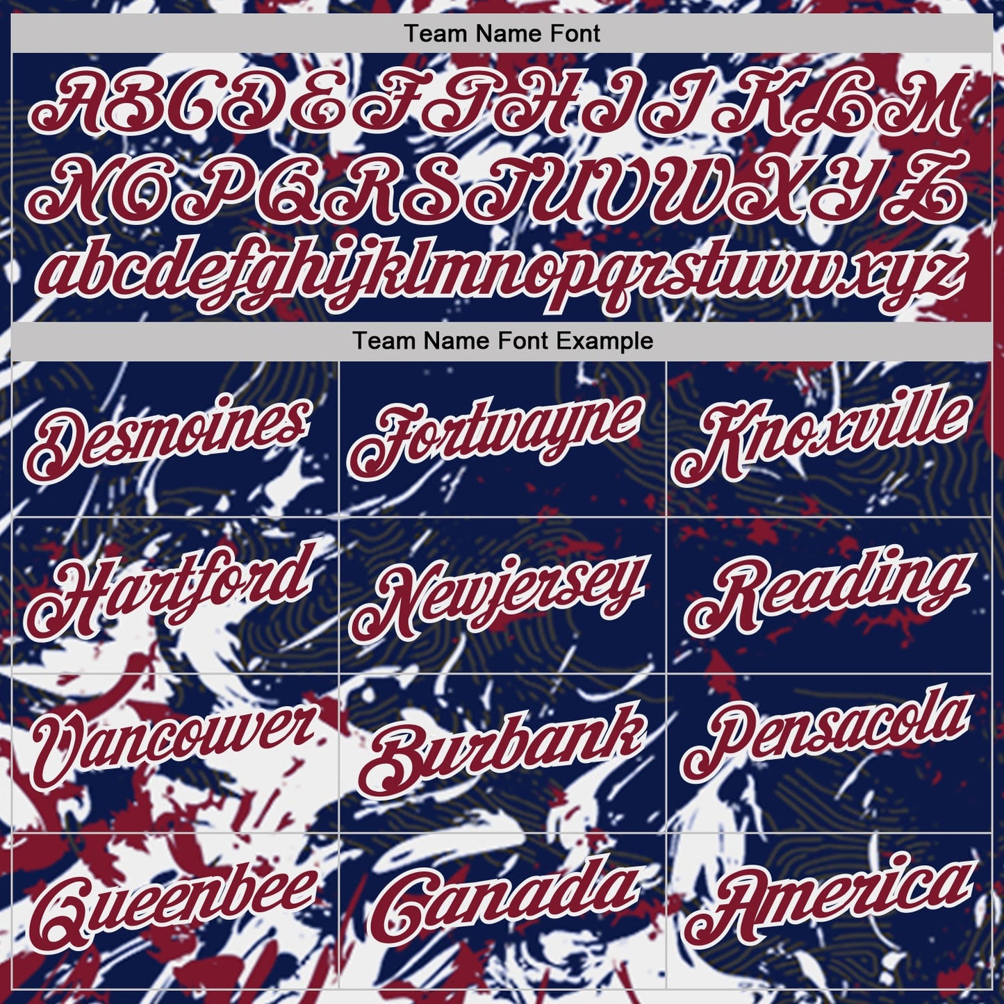 Custom Navy Crimson-White Dynamic Splatter Brush Stroke Performance Polo Shirt