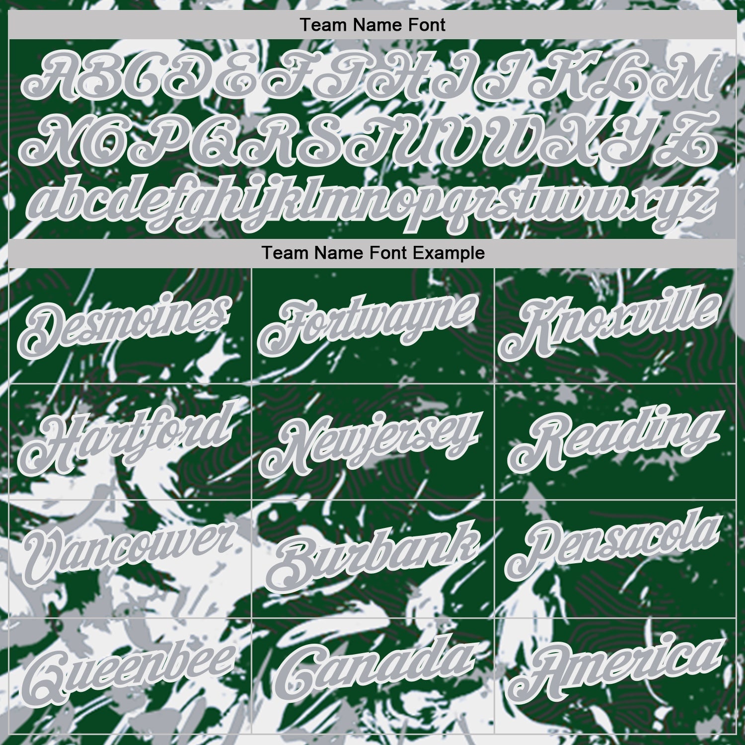 Custom Green Gray-White Dynamic Splatter Brush Stroke Performance Polo Shirt