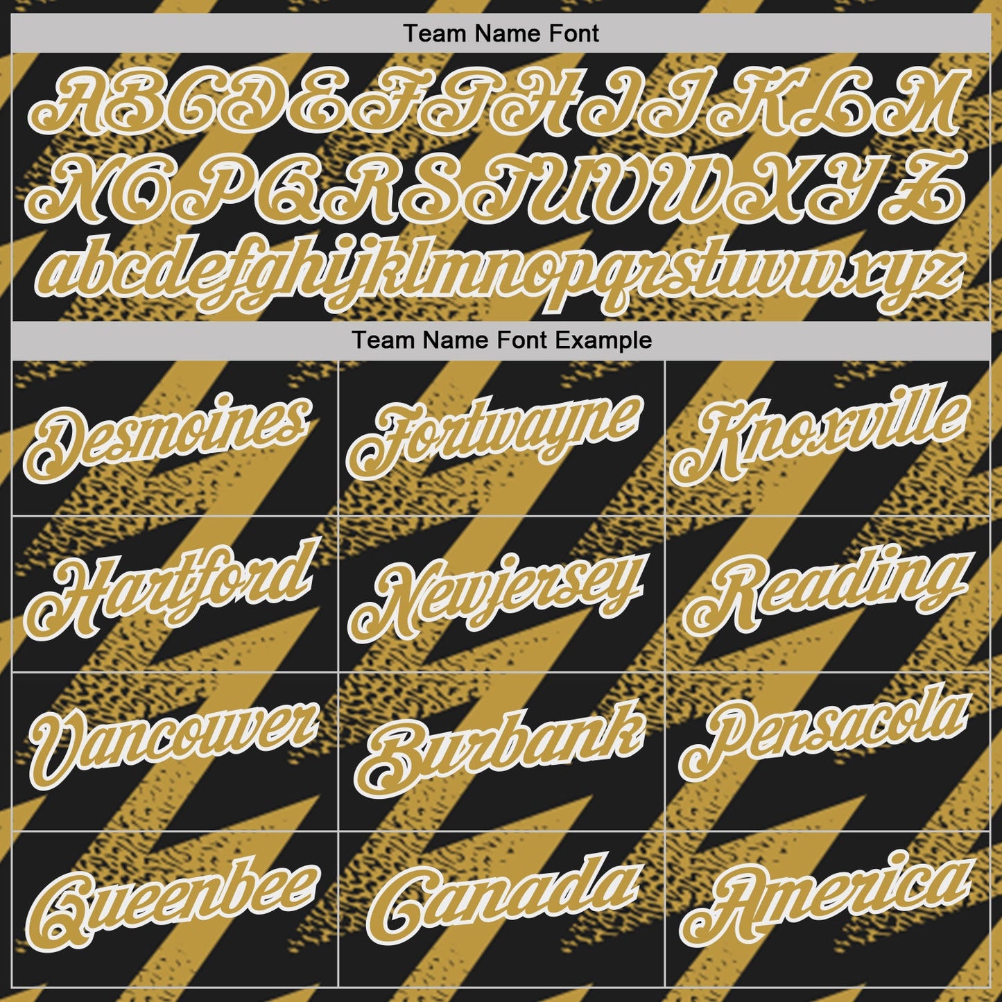 Custom Black Old Gold-White Geometric Zigzag Shape Lightning Performance Polo Shirt